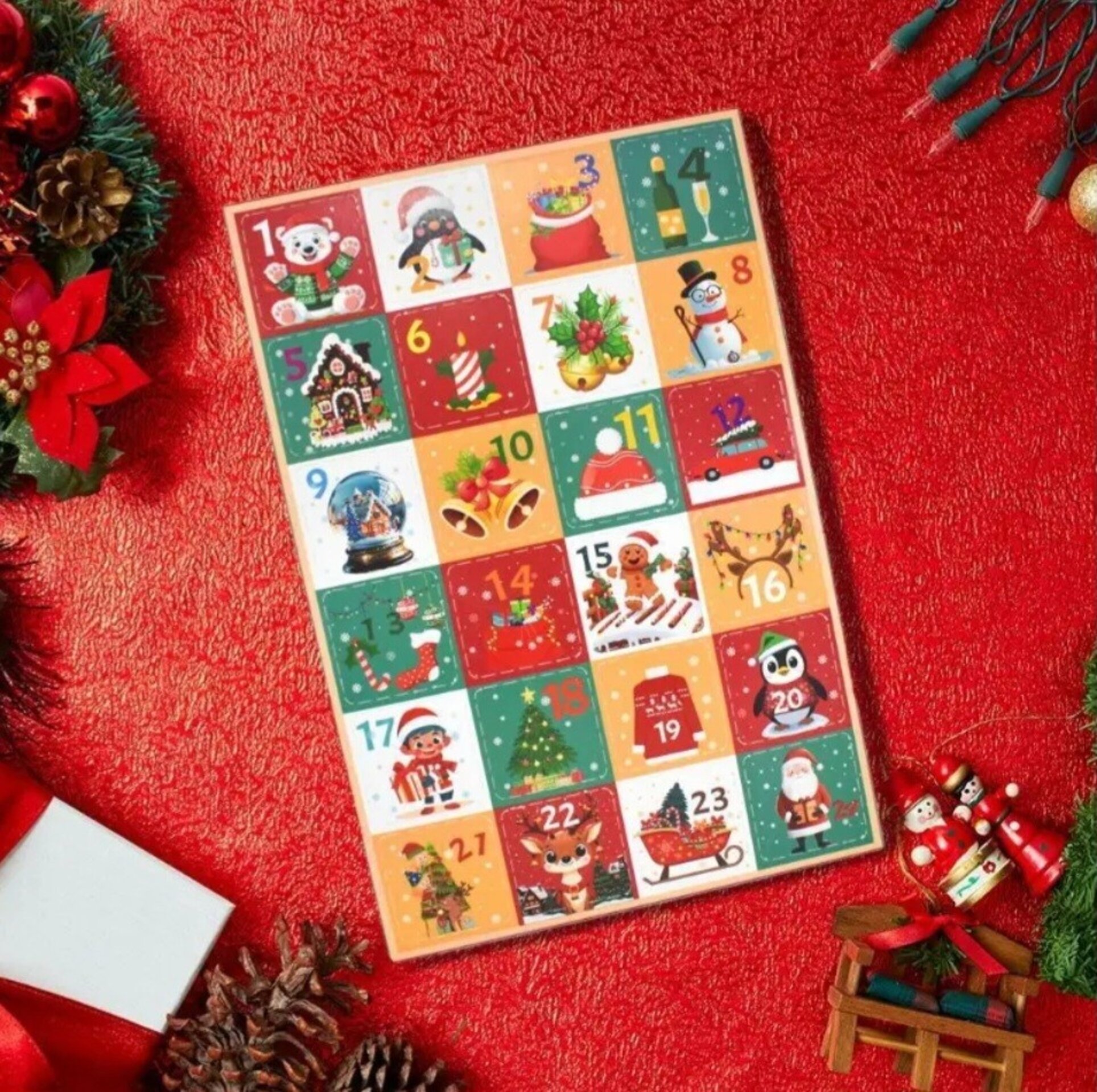 Calendario de adviento gatos - 1