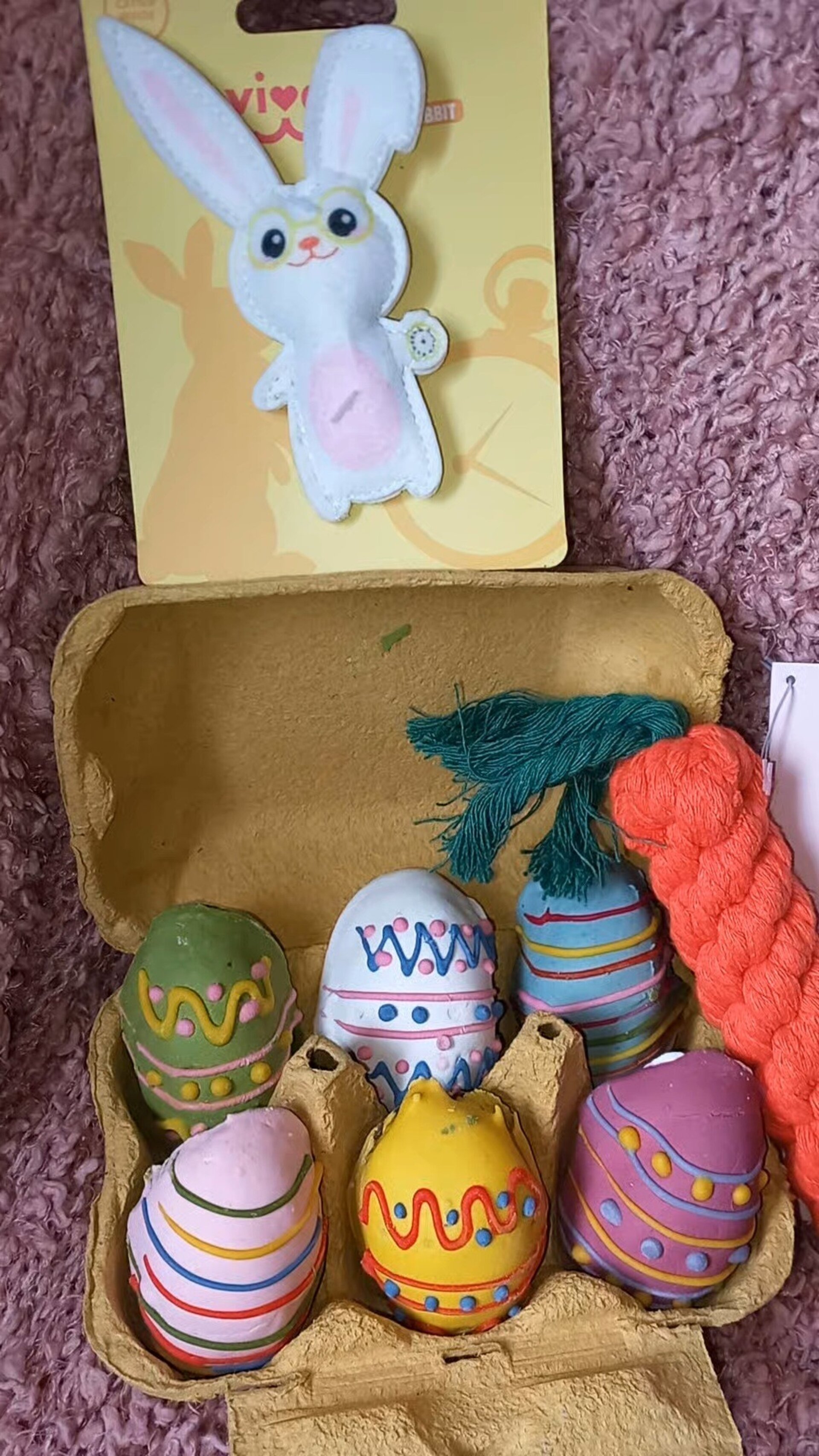 Huevito pascua brownie de pollo perros - 3