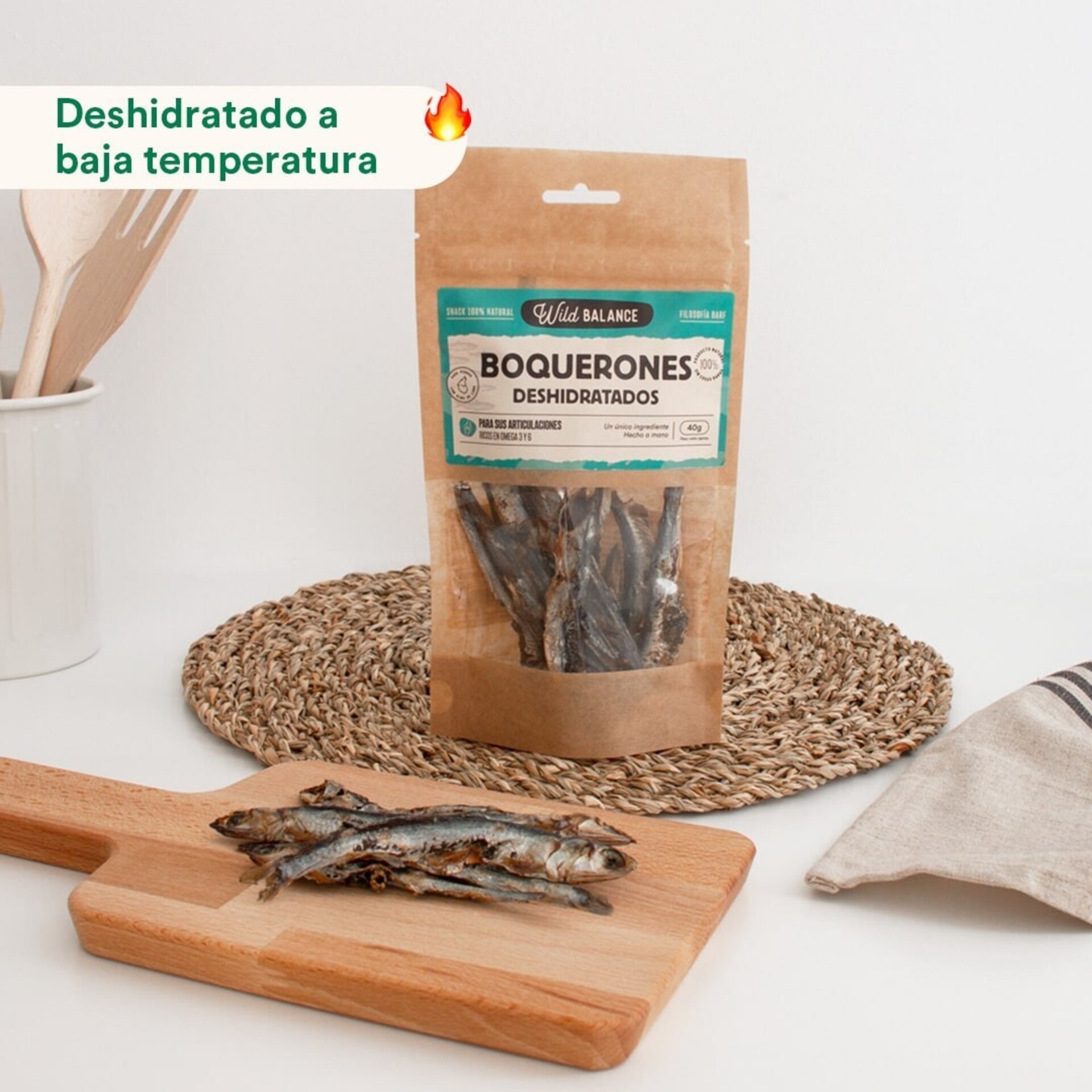 Boquerones deshidratados  para perros y gatos - 3