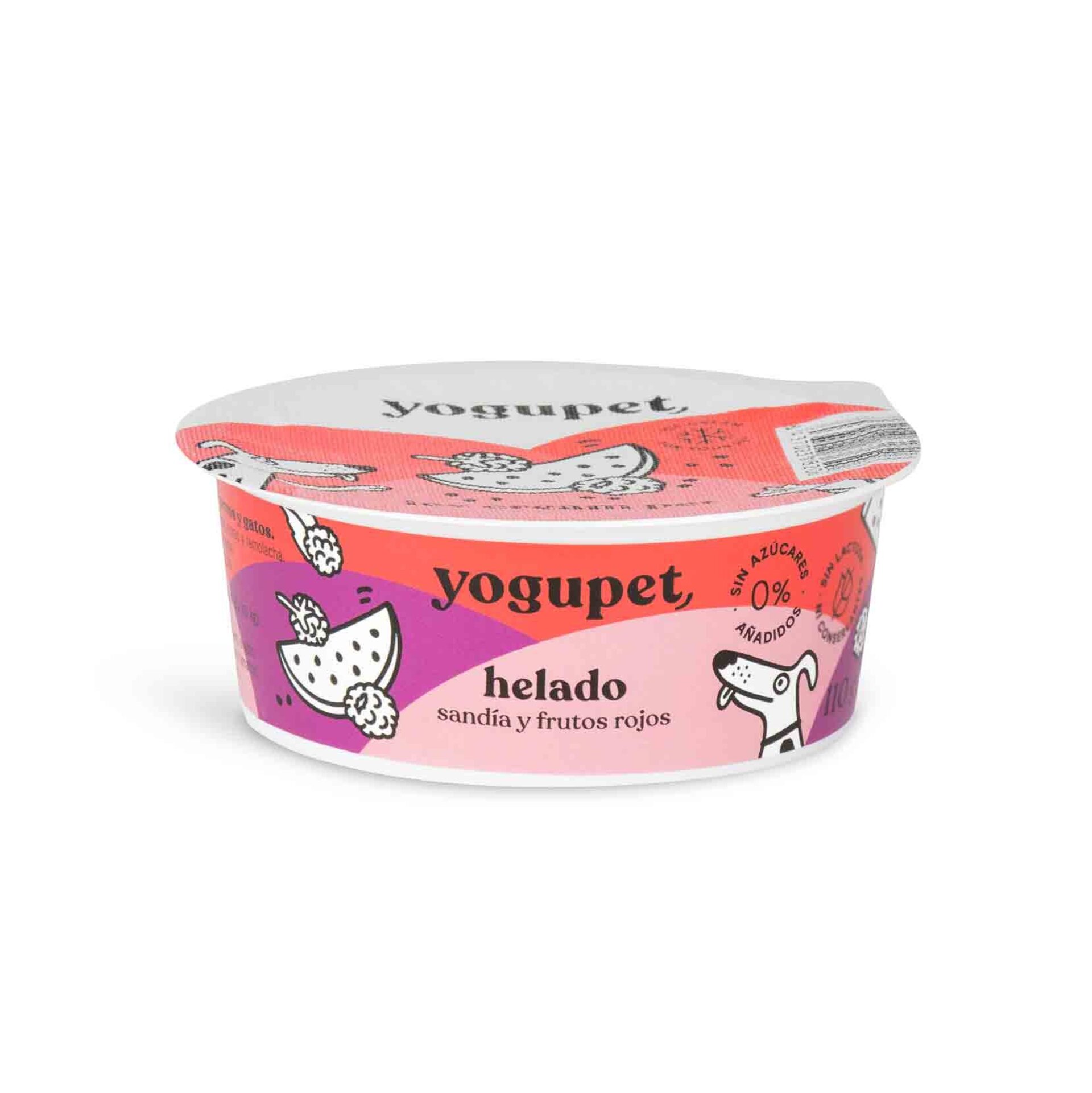 Helado Yogupet sandía y frutos rojos - 2