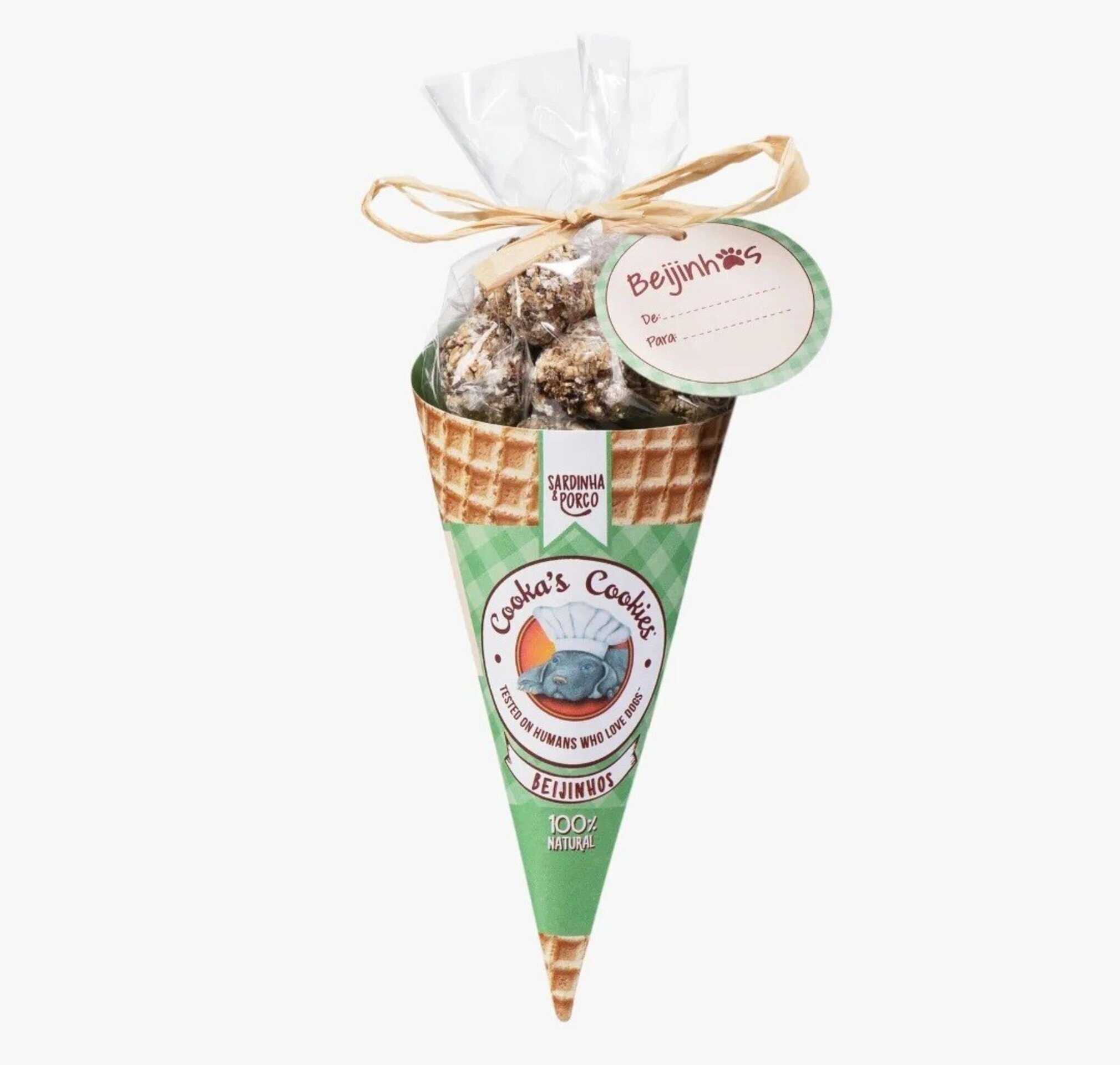 Cooka’s Cookies Besitos – Snacks Sardina & Cerdo - 1