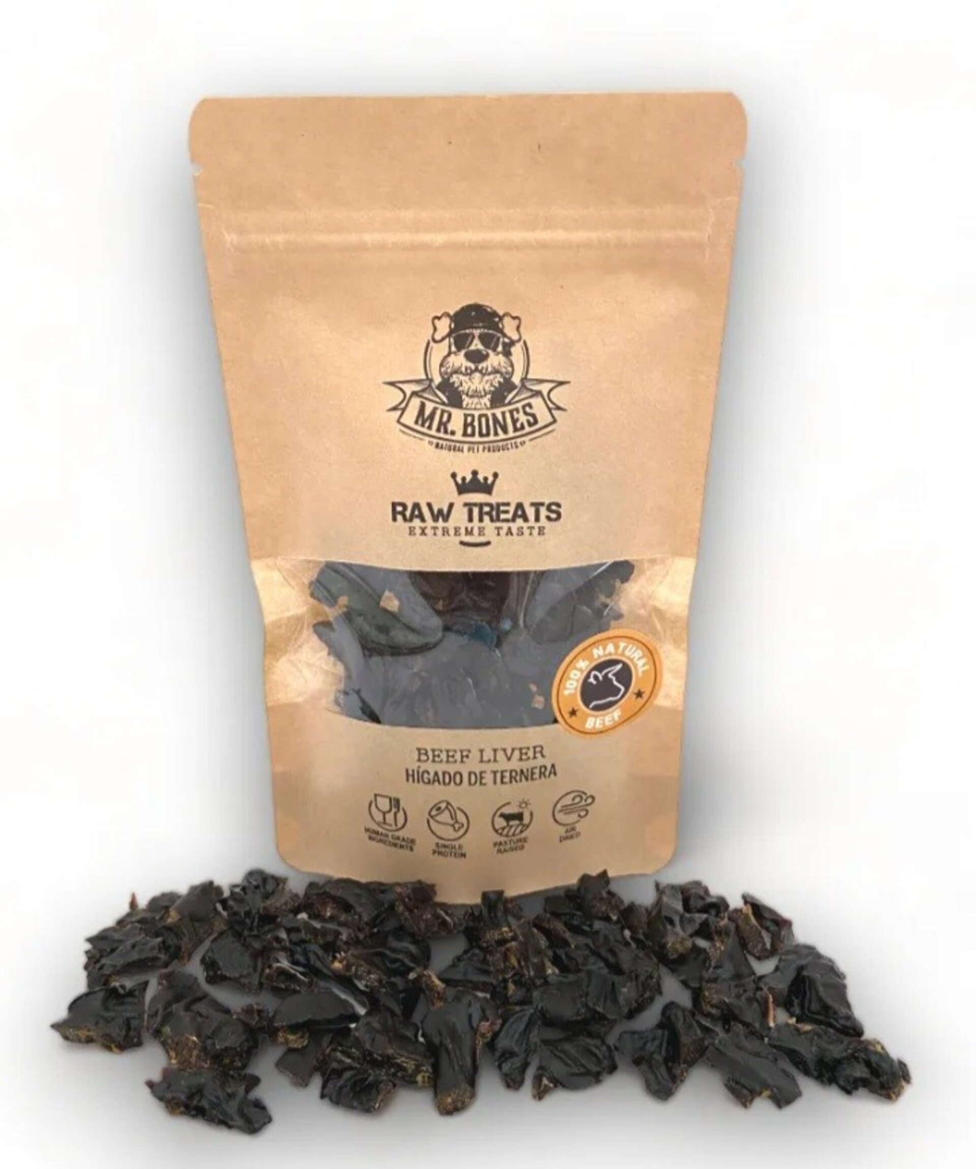 Raw Treats Hígado de ternera  para perro y gato - 2