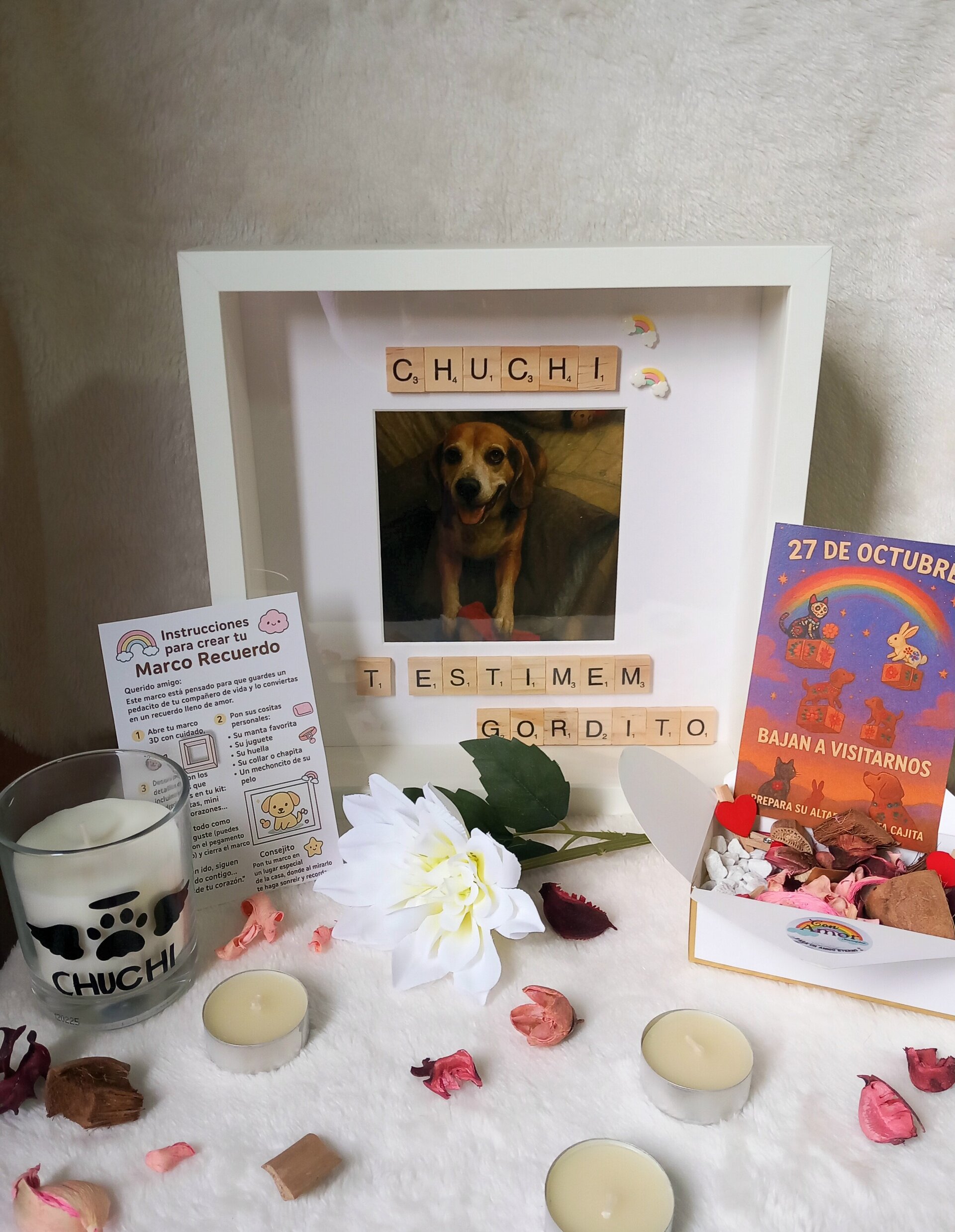 Marco 3D Personalizado para Mascota - 3