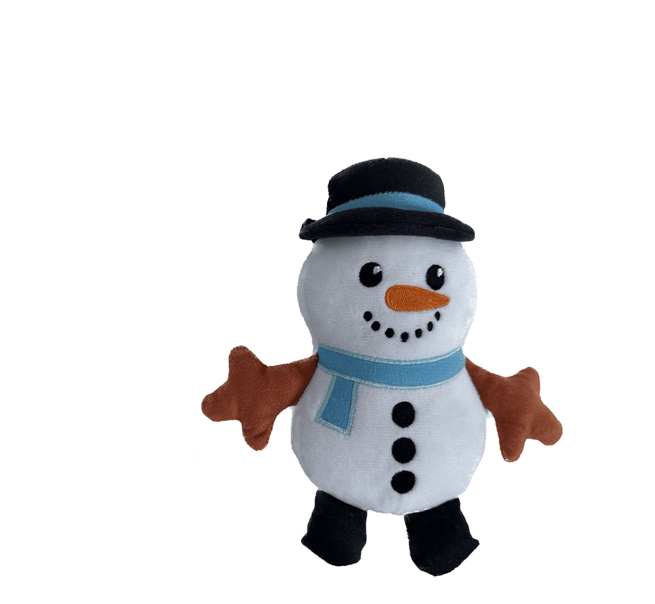 Peluche muñeco de nieve 17cm - 1