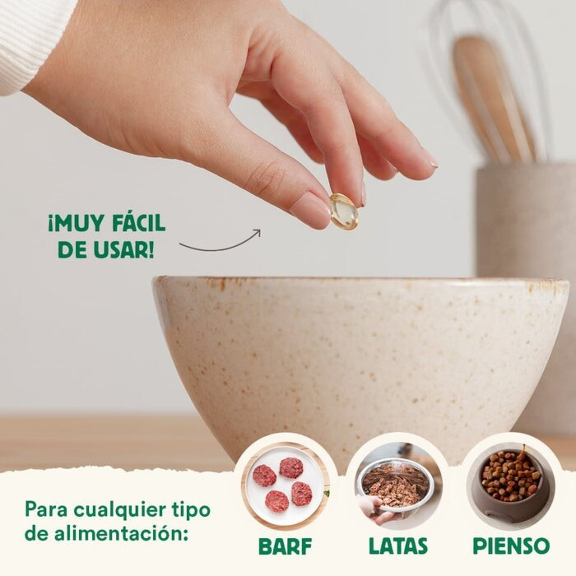 PELAJE RADIANTE Cápsulas Omega 3 de aceite de pescado - 4
