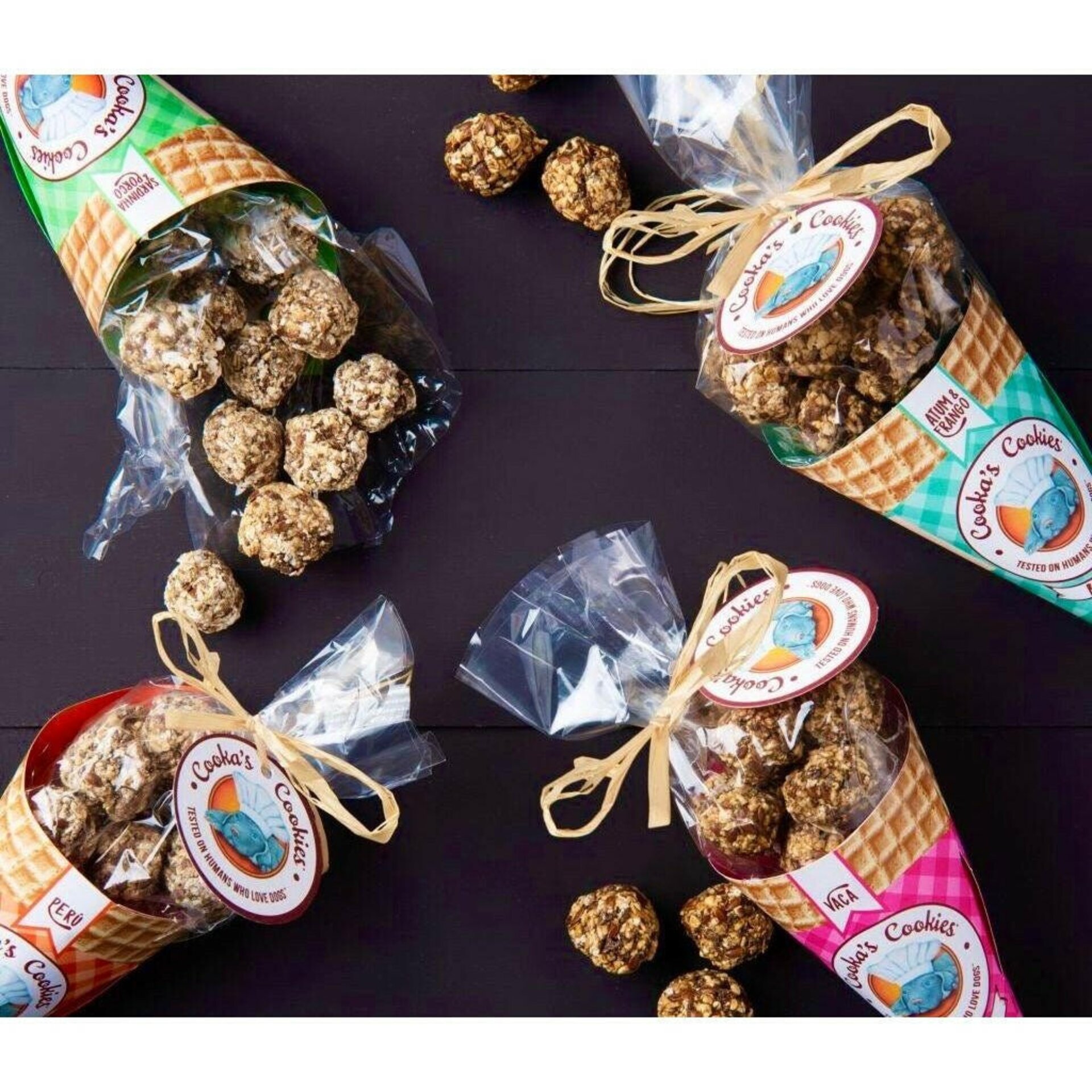 Cooka’s Cookies Besitos de Atún y Pollo 50g - 2