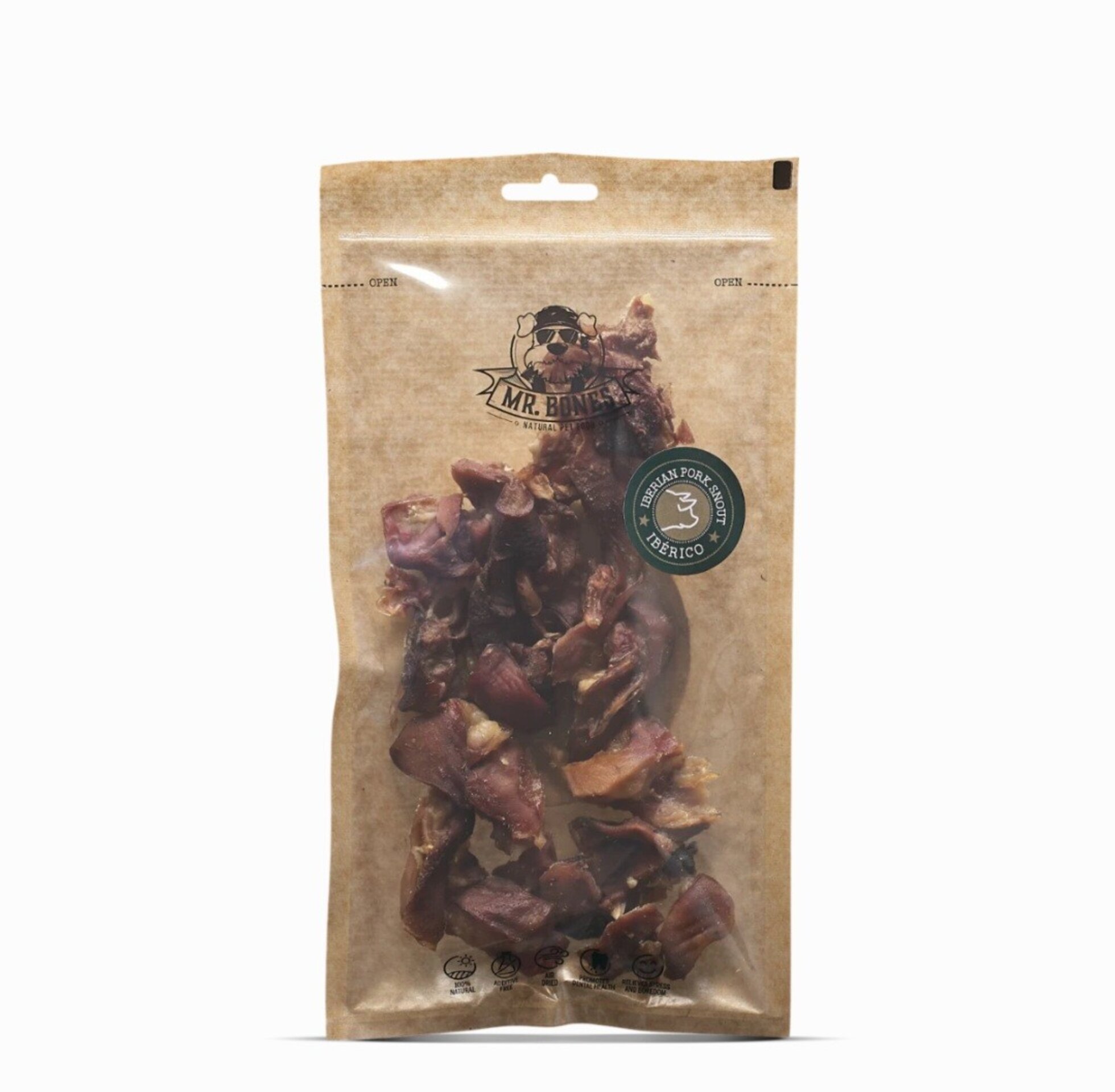 Morro de cerdo ibérico para perro- Snack Dental Natural - 1