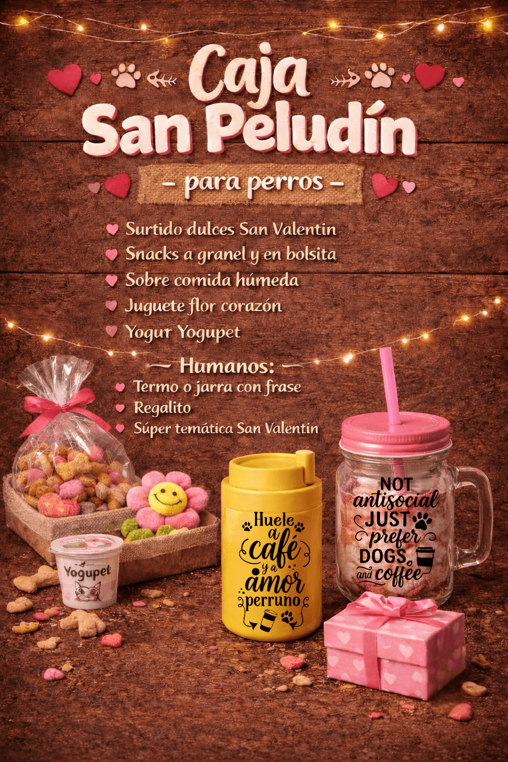 Caja San peludin perro - 1