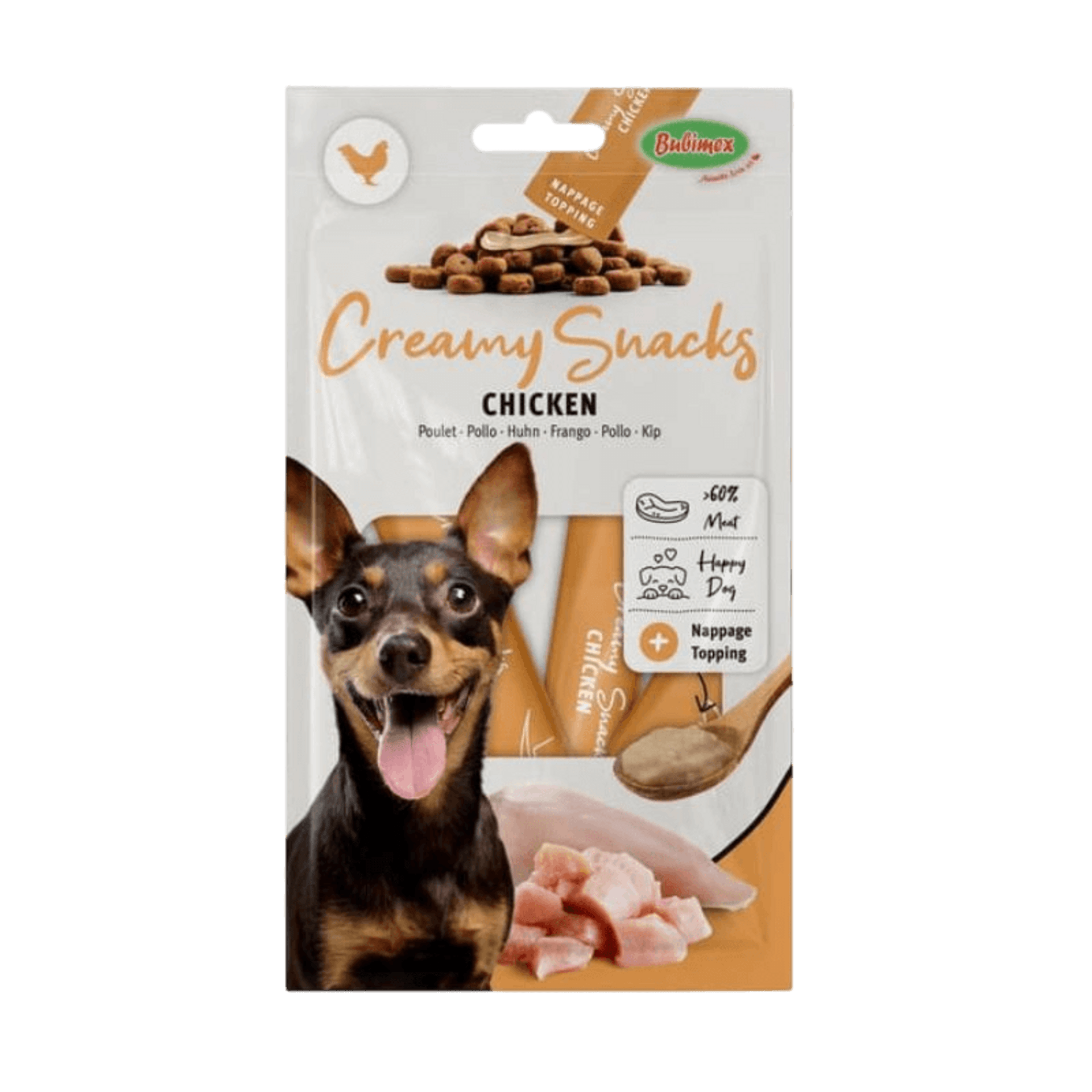 Creamy Snacks – Pollo y Judías Verdes para Perros - 1