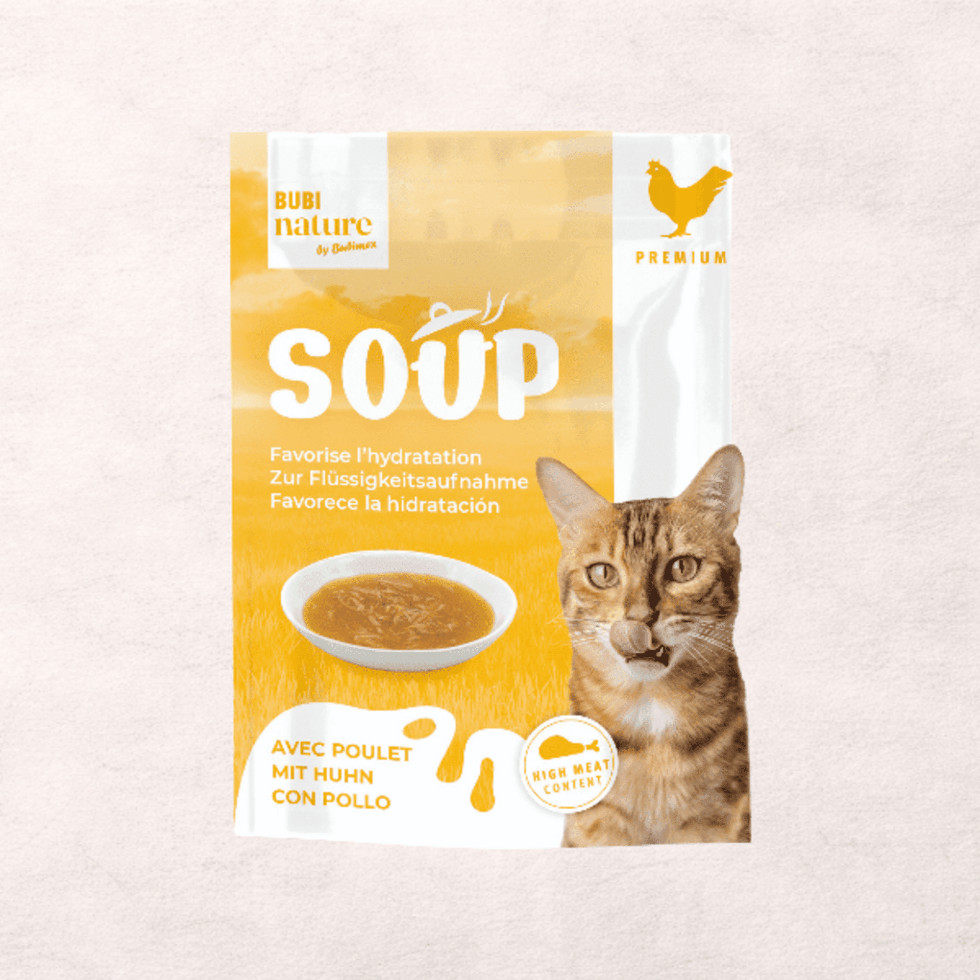 BUBI NATURE CAT SOUP POLLO 50GR - 1