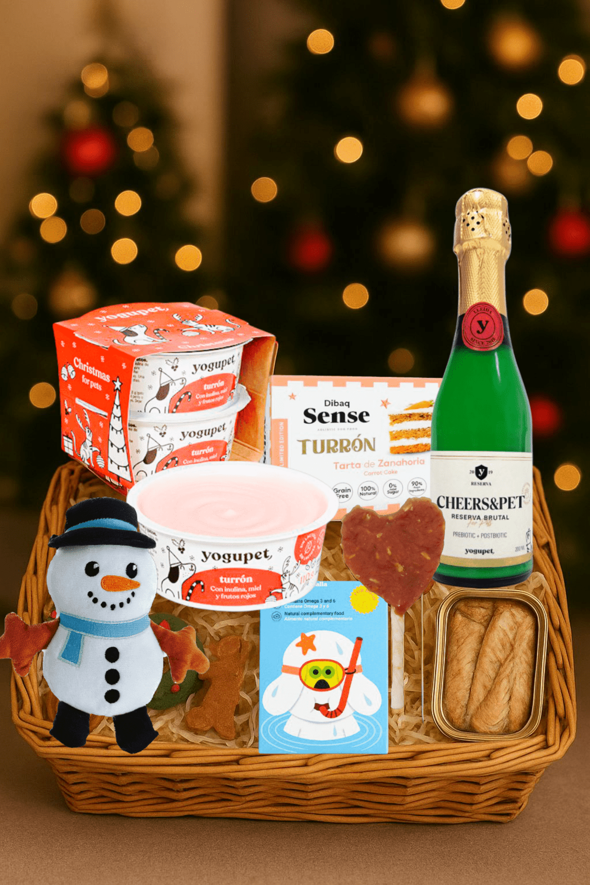 Cesta Navidad  perro 🐶 - 1