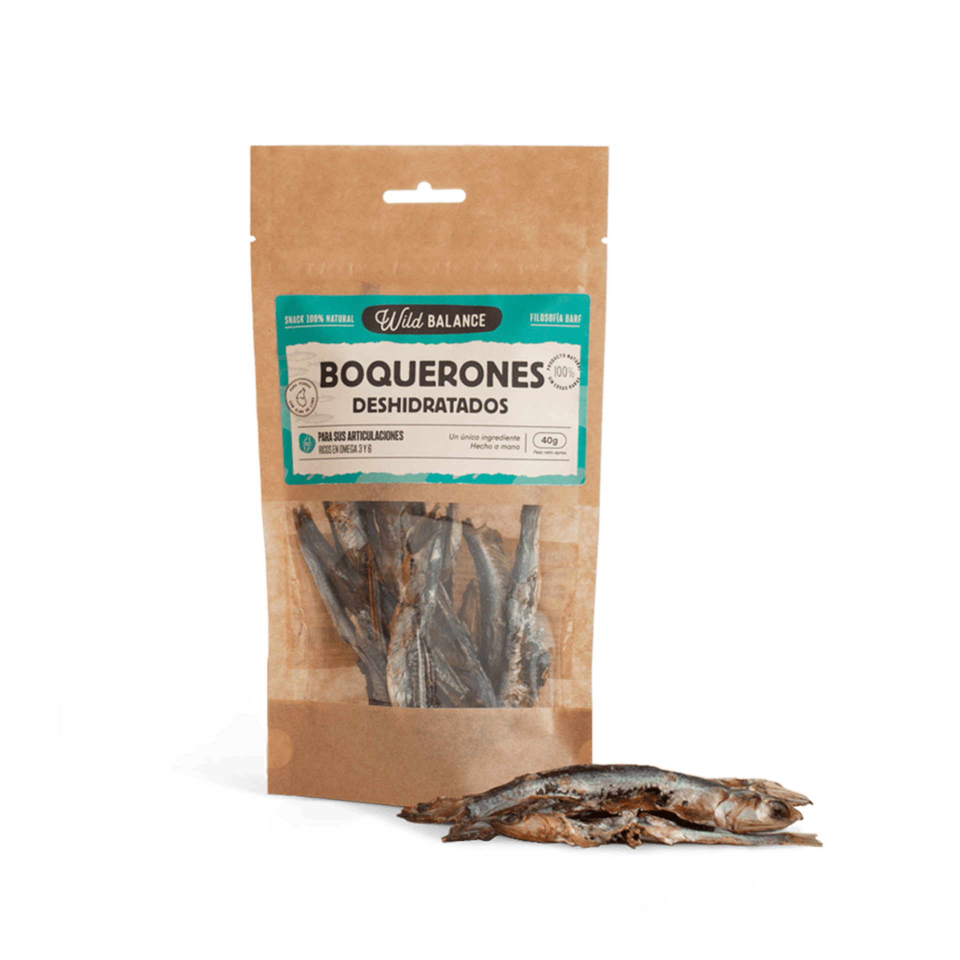 Boquerones deshidratados  para perros y gatos - 1