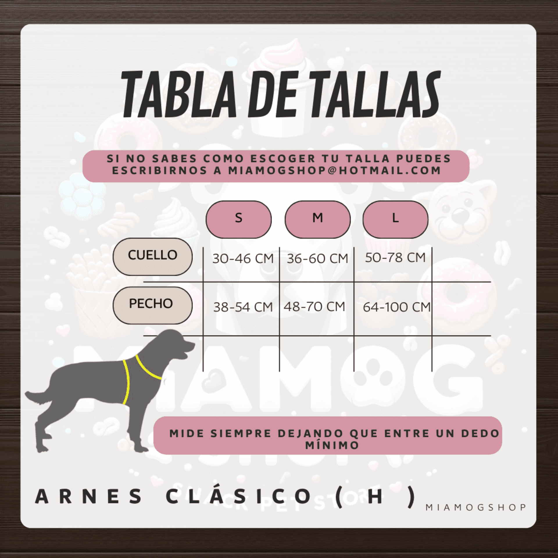 Arnes clásico H Monstruos S A - 7