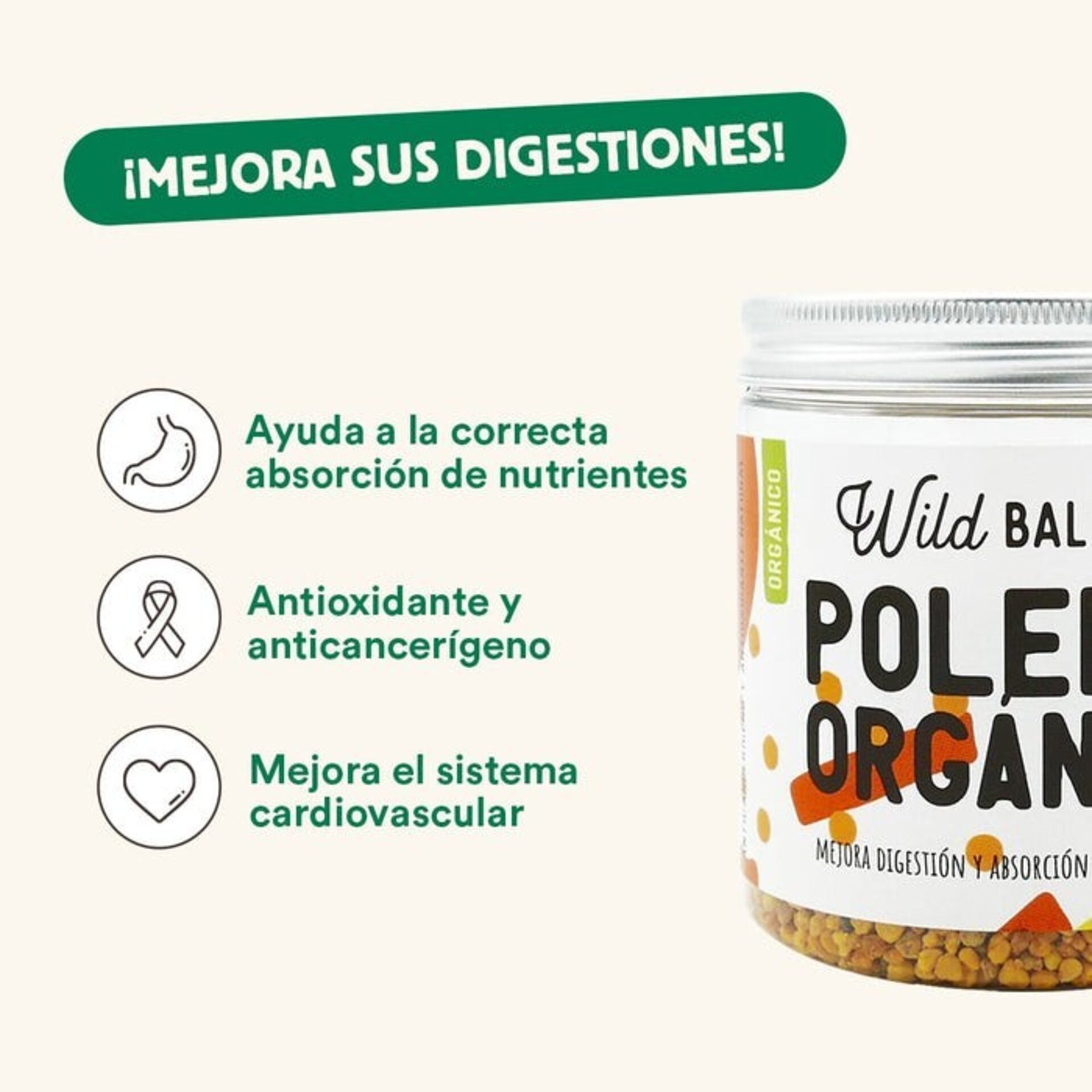 Polen de abeja orgánico - 2