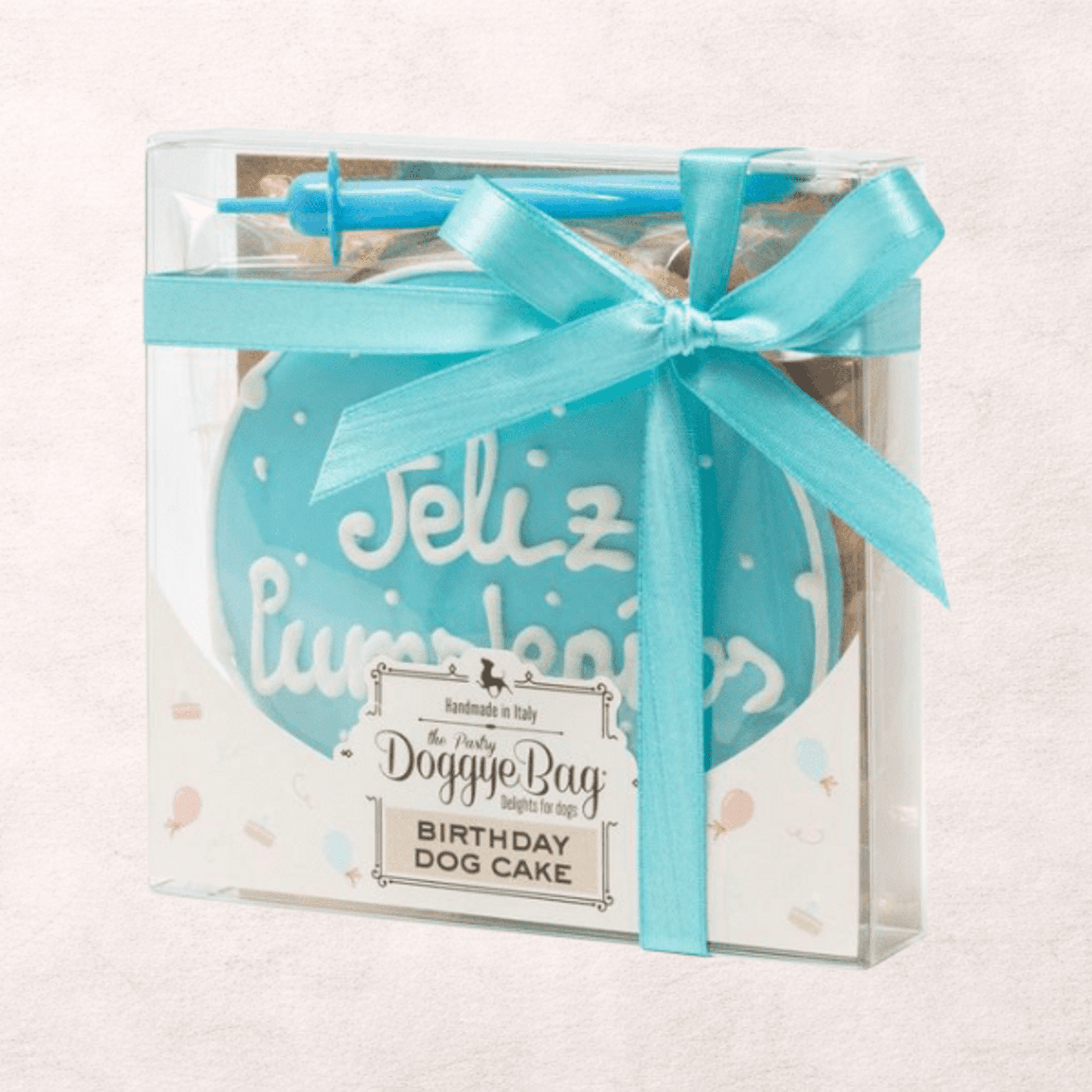 DOGGYEBAG TARTA DE CUMPLEAÑOS PARA PERRO AZUL - 120G - - 1