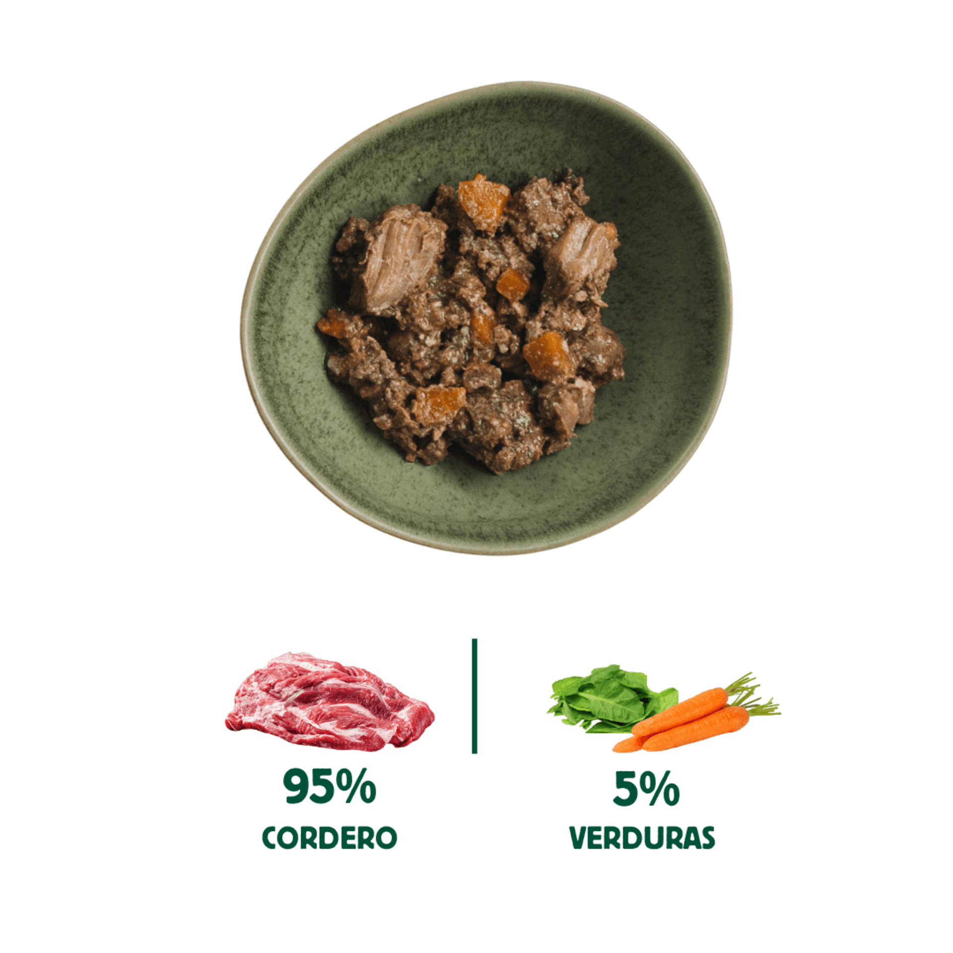 Lata de Cordero para perros 400g - Filosofía BARF - 2