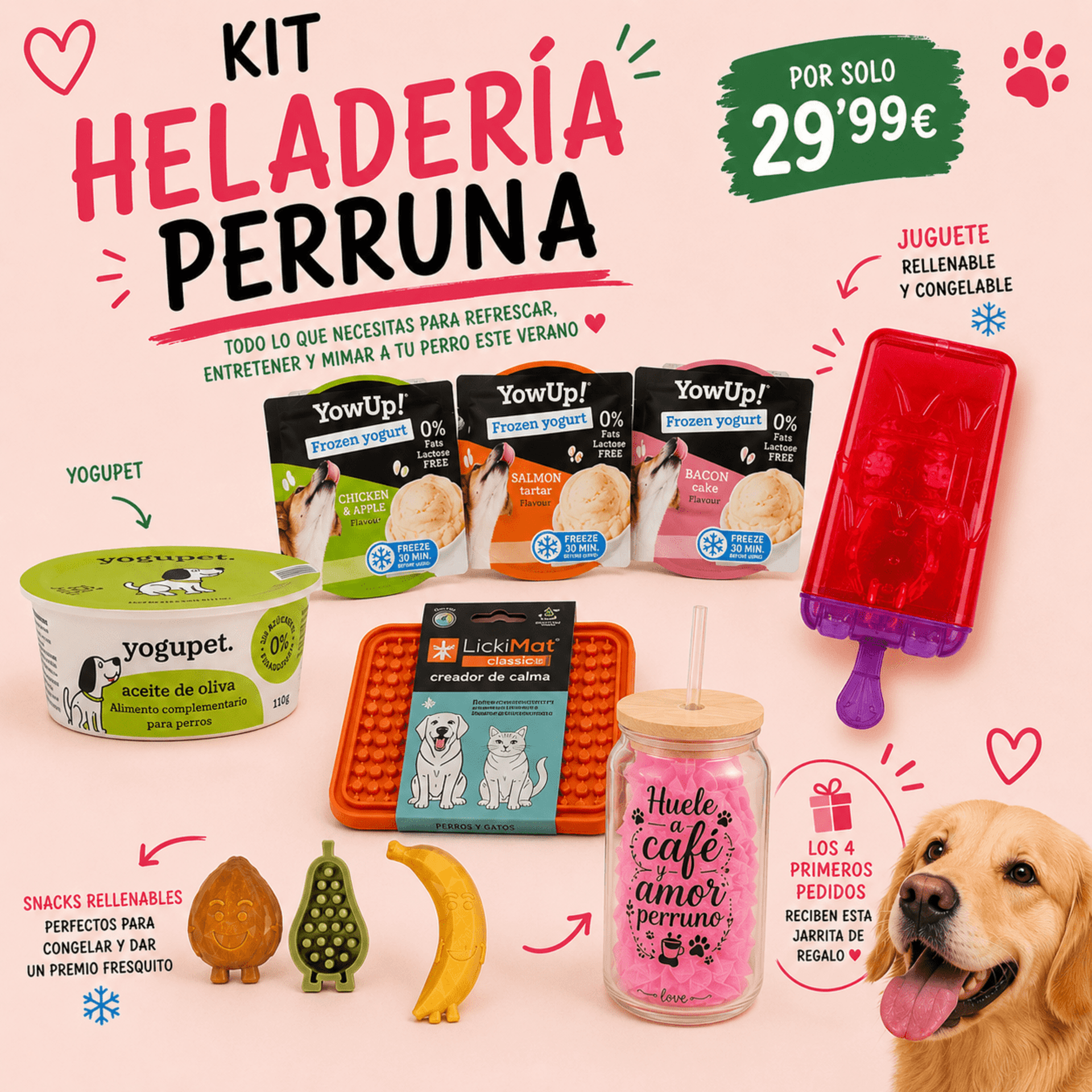 🍦kit Heladería Perruna - 2