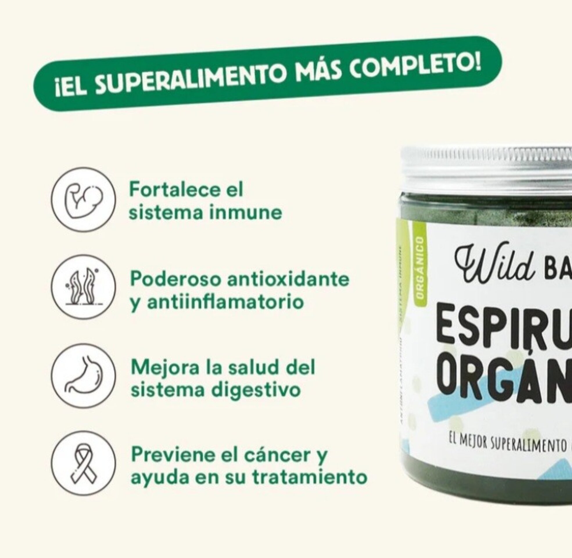 Espirulina orgánica - 2