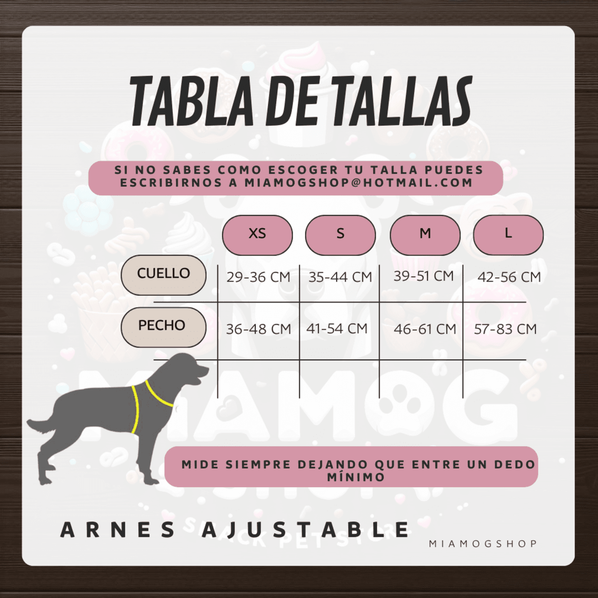 Arnes ajustable Monstruos S A - 4