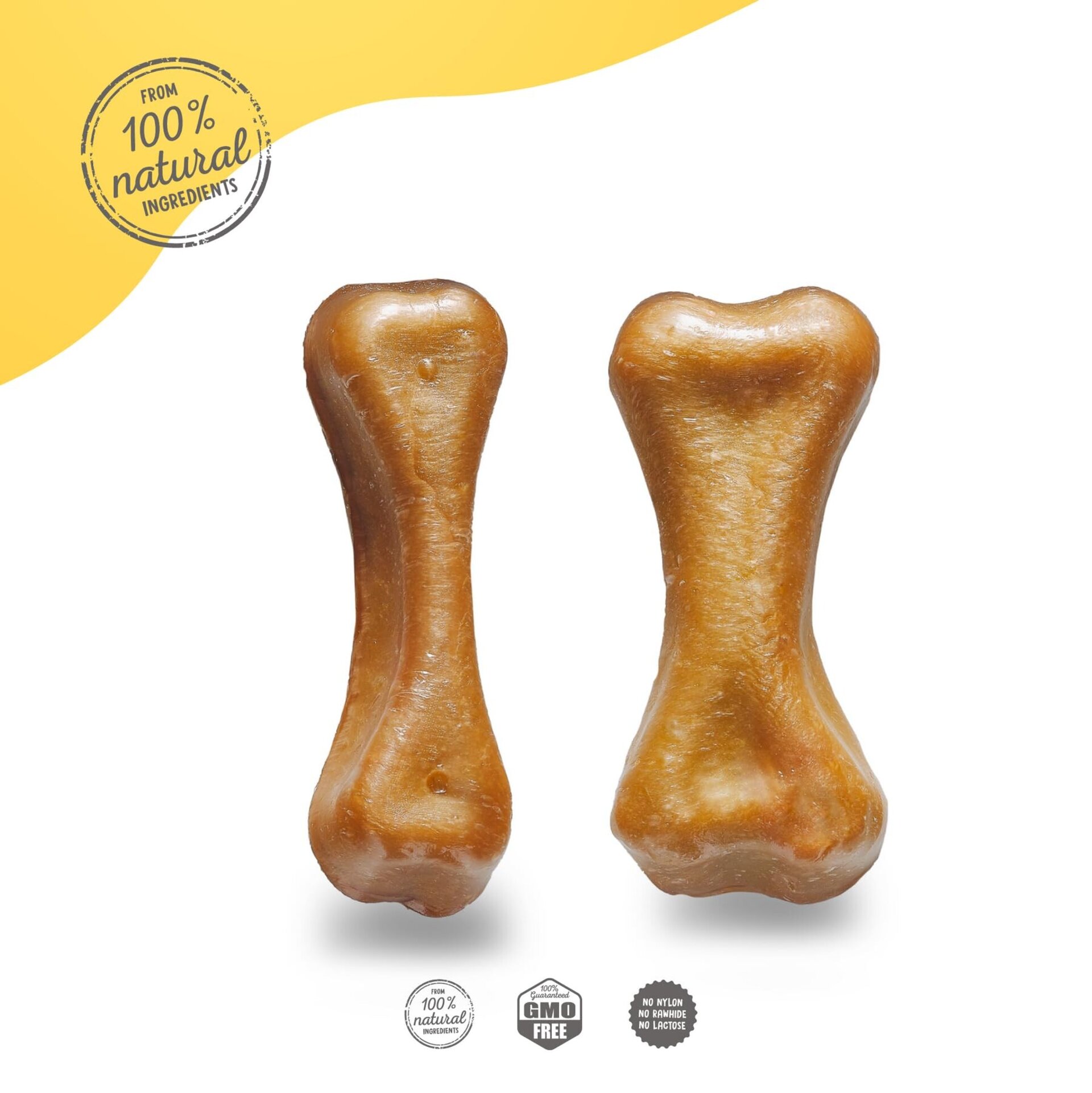 Hueso pluto M 9.7cm queso y jamon - 2