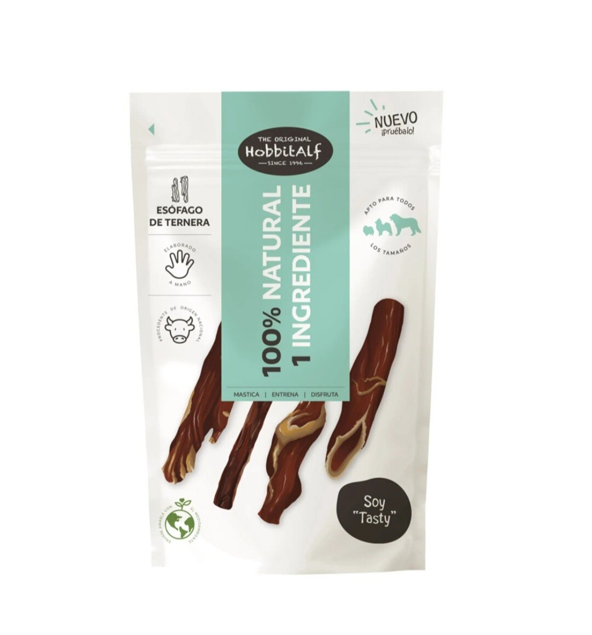 ESOFAGO DE TERNERA snack perro 100gr - 1