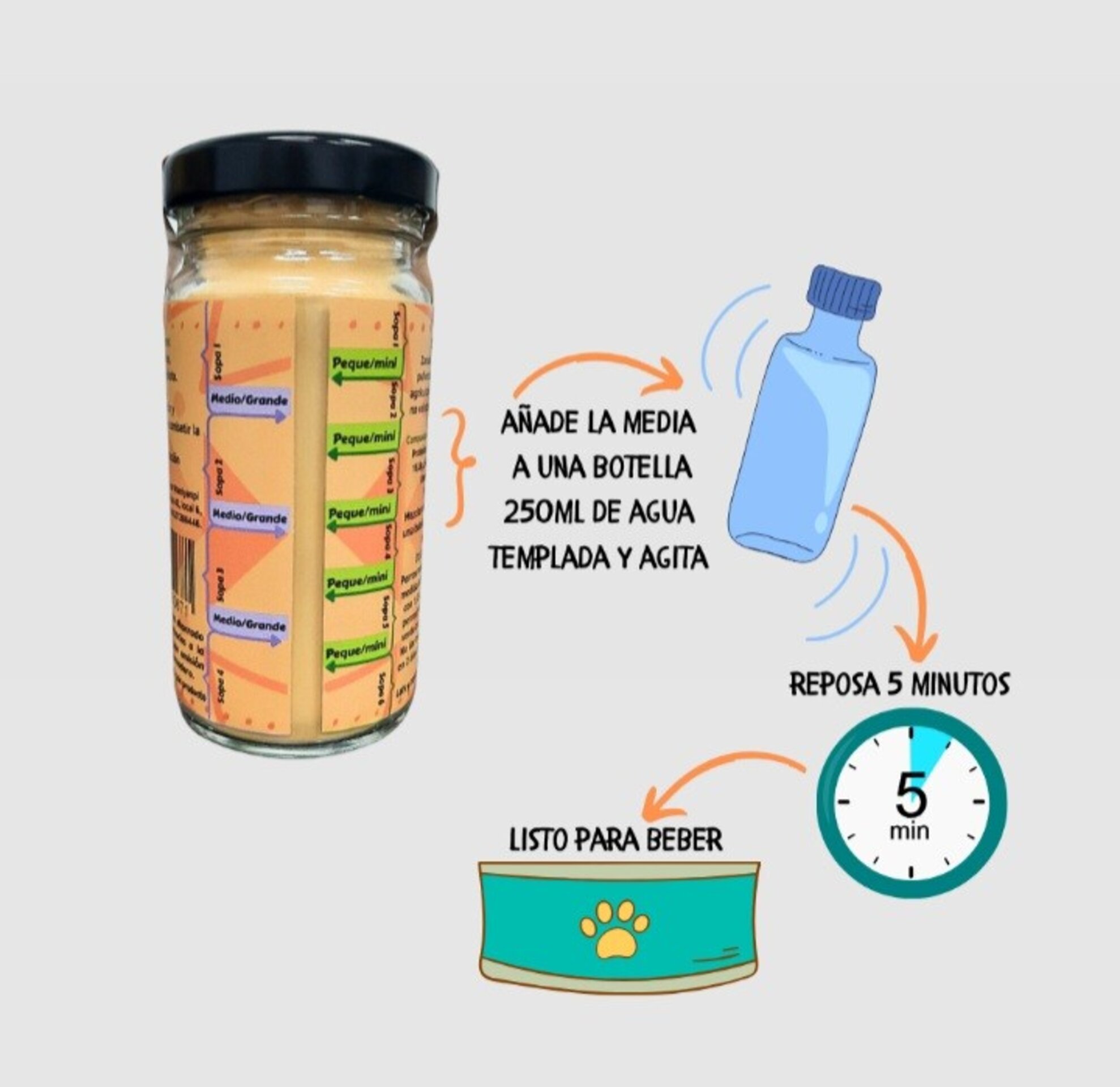 Sopa de Moro instantánea para Perros y Gatos - 4