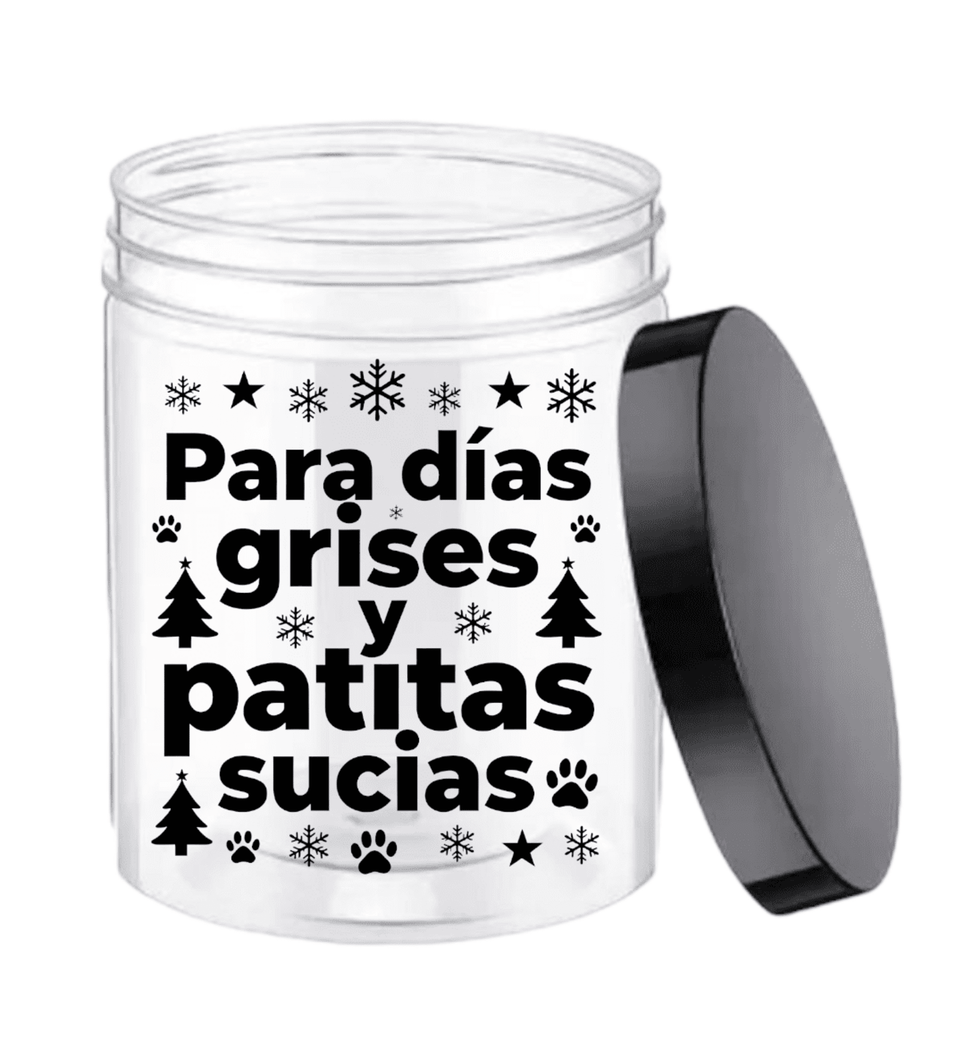 Tarro snacks con mensaje - 2