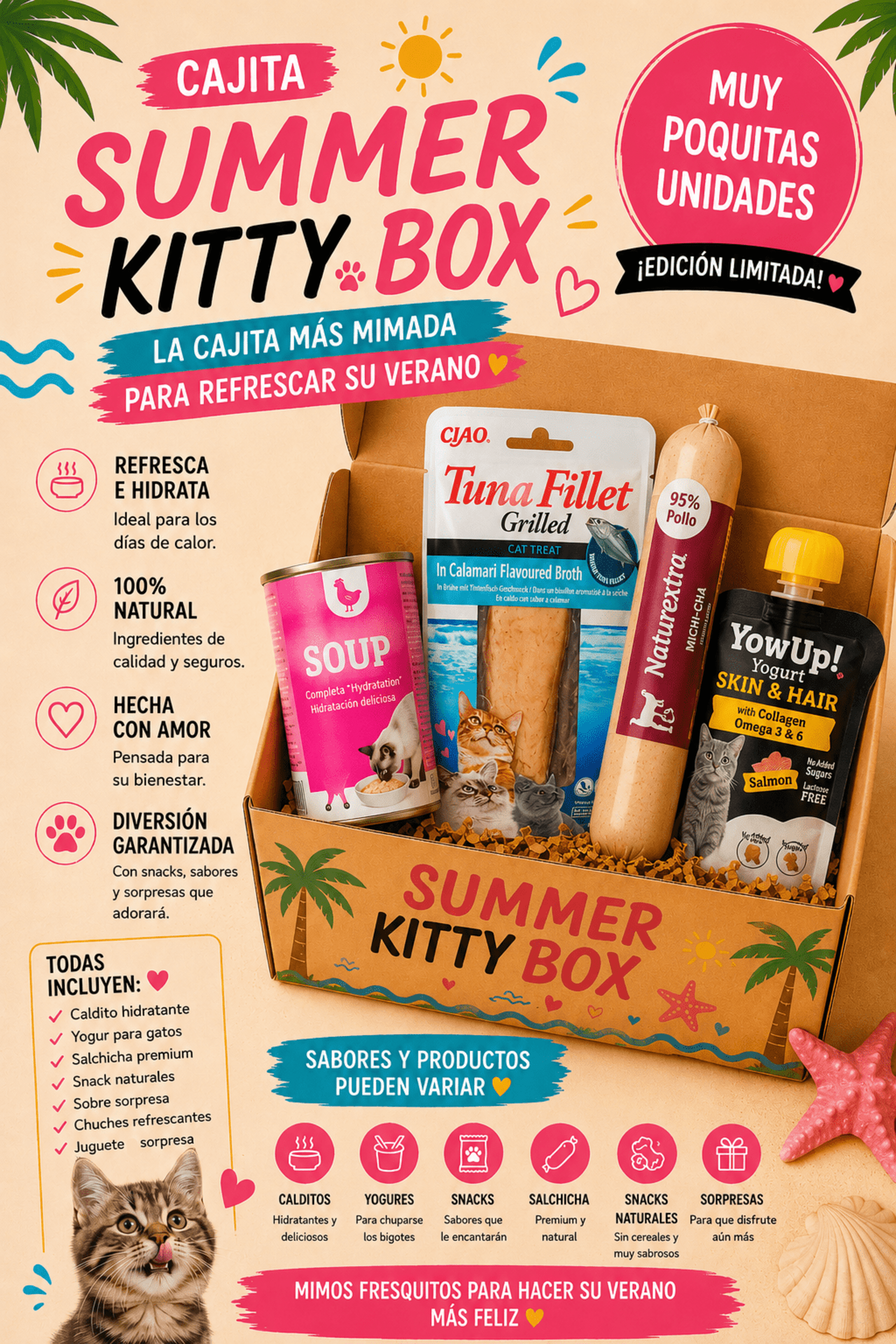 🐱☀️ SUMMER KITTY BOX ☀️🐱 - 1