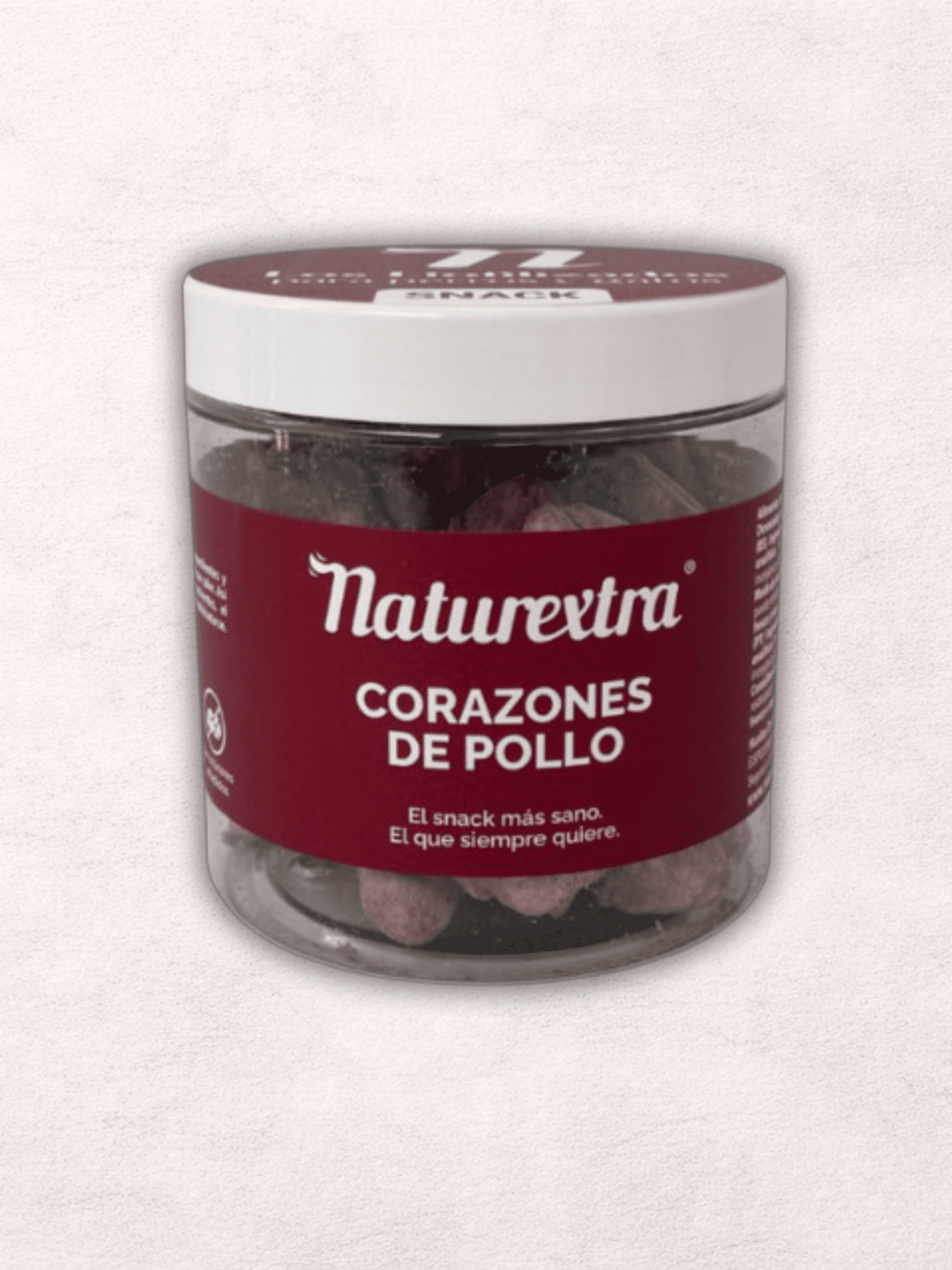 Corazones de pollo liofilizados snacks perros y gatos - 1