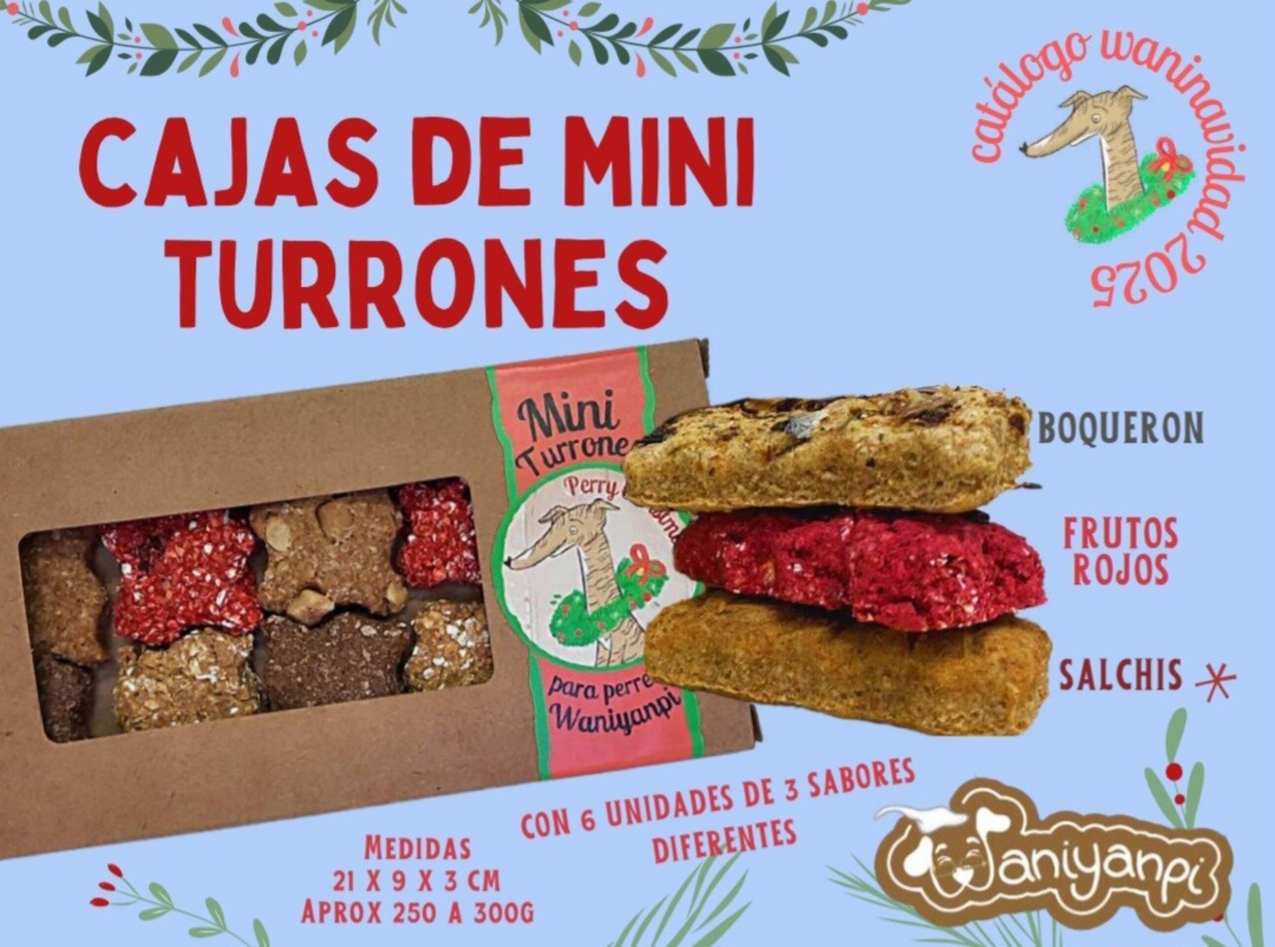 Turron Navideño para perros y gatos Waniyanpi - 1