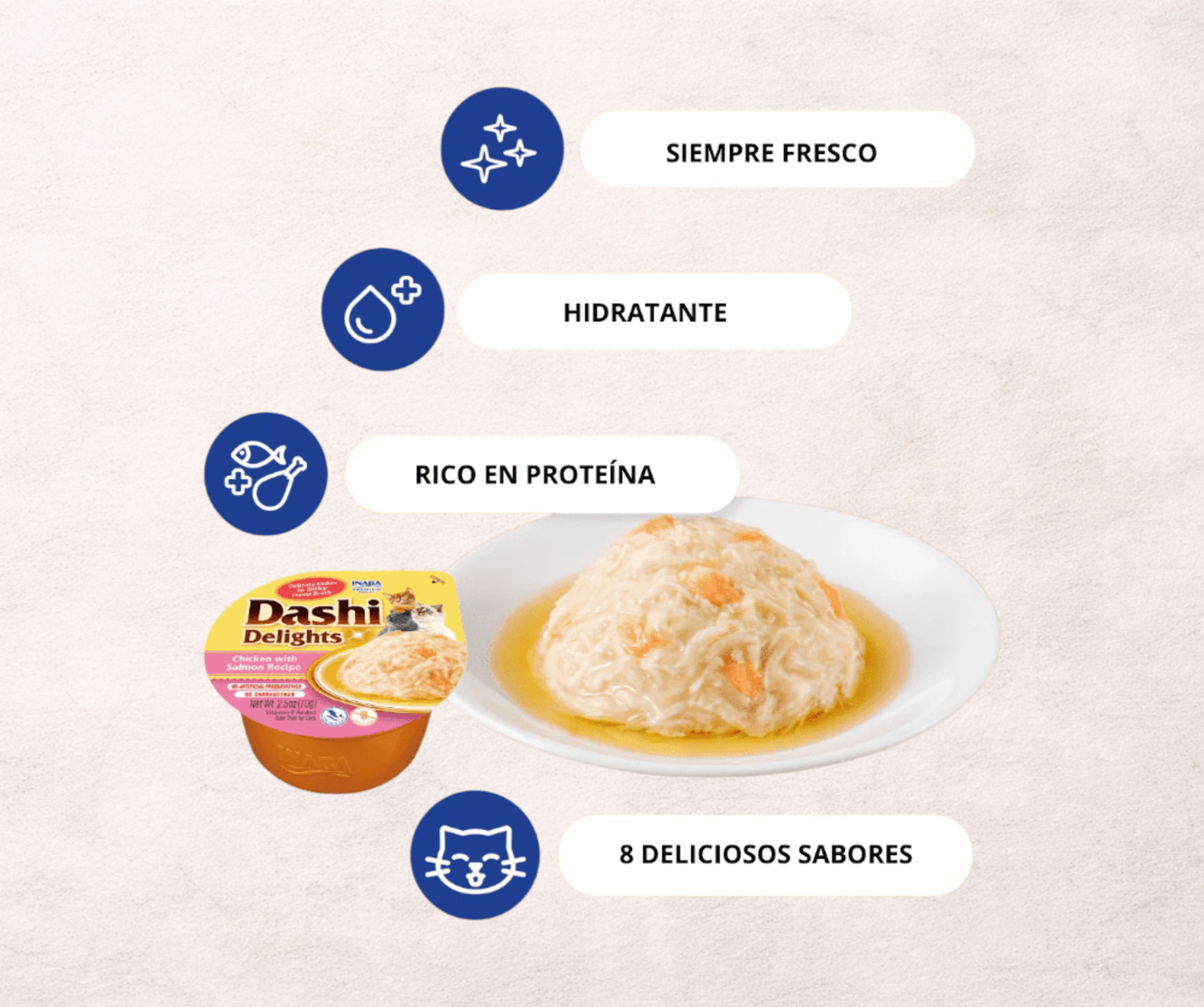 Dashi Delights churu gato Receta de Pollo - 2