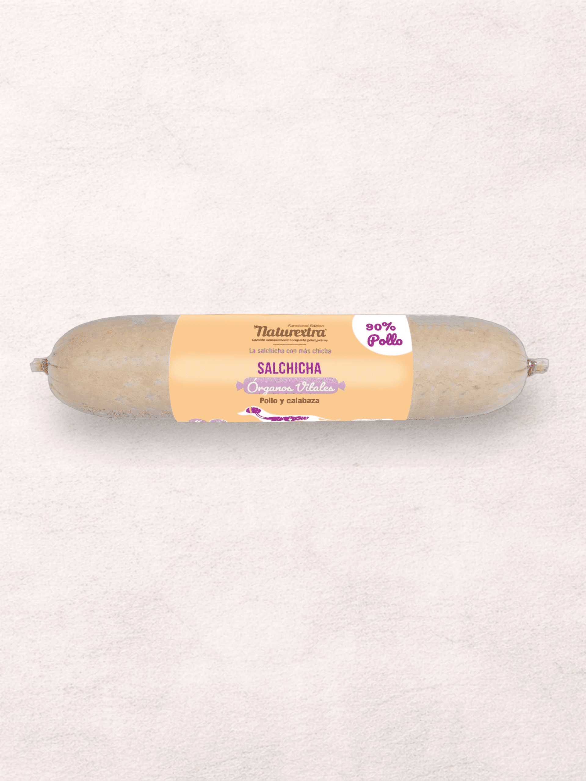 Naturextra Salchicha Órganos Vitales perros 250gr0 - 1