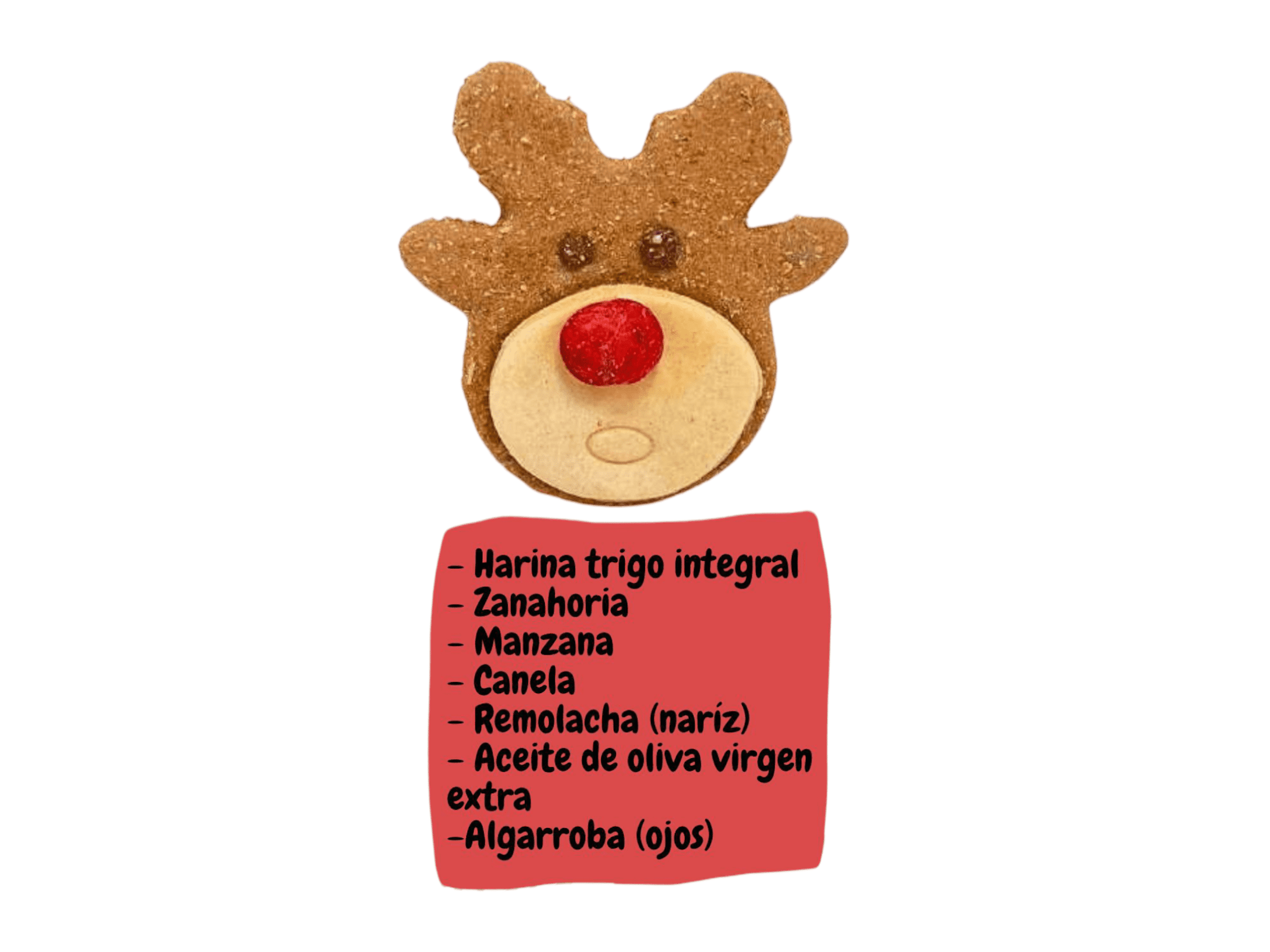 Galleta Reno navidad Waniyanpi - 1