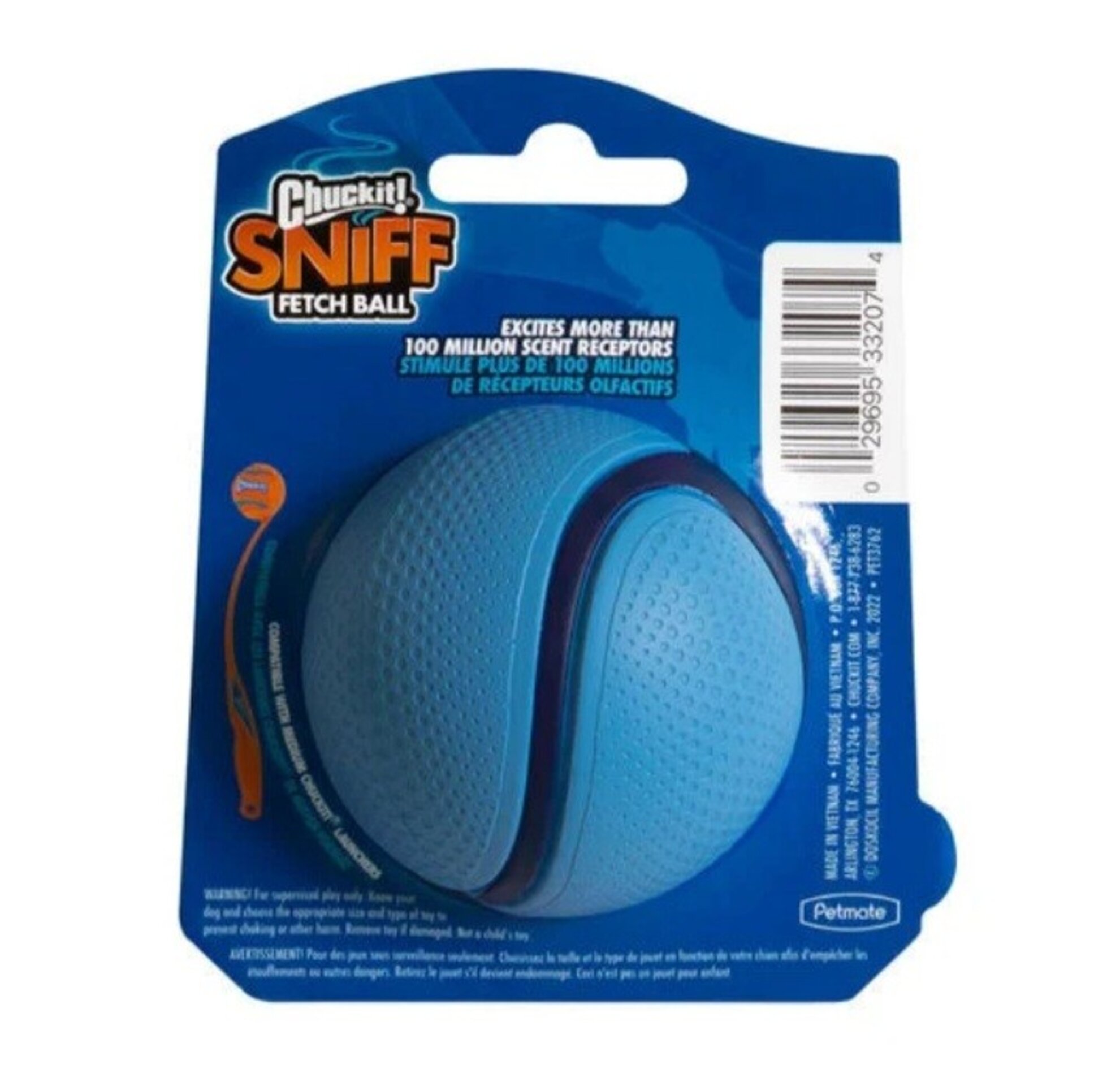 CHUCK IT!  PELOTA CON SABOR A BACON PARA PERROS - 2