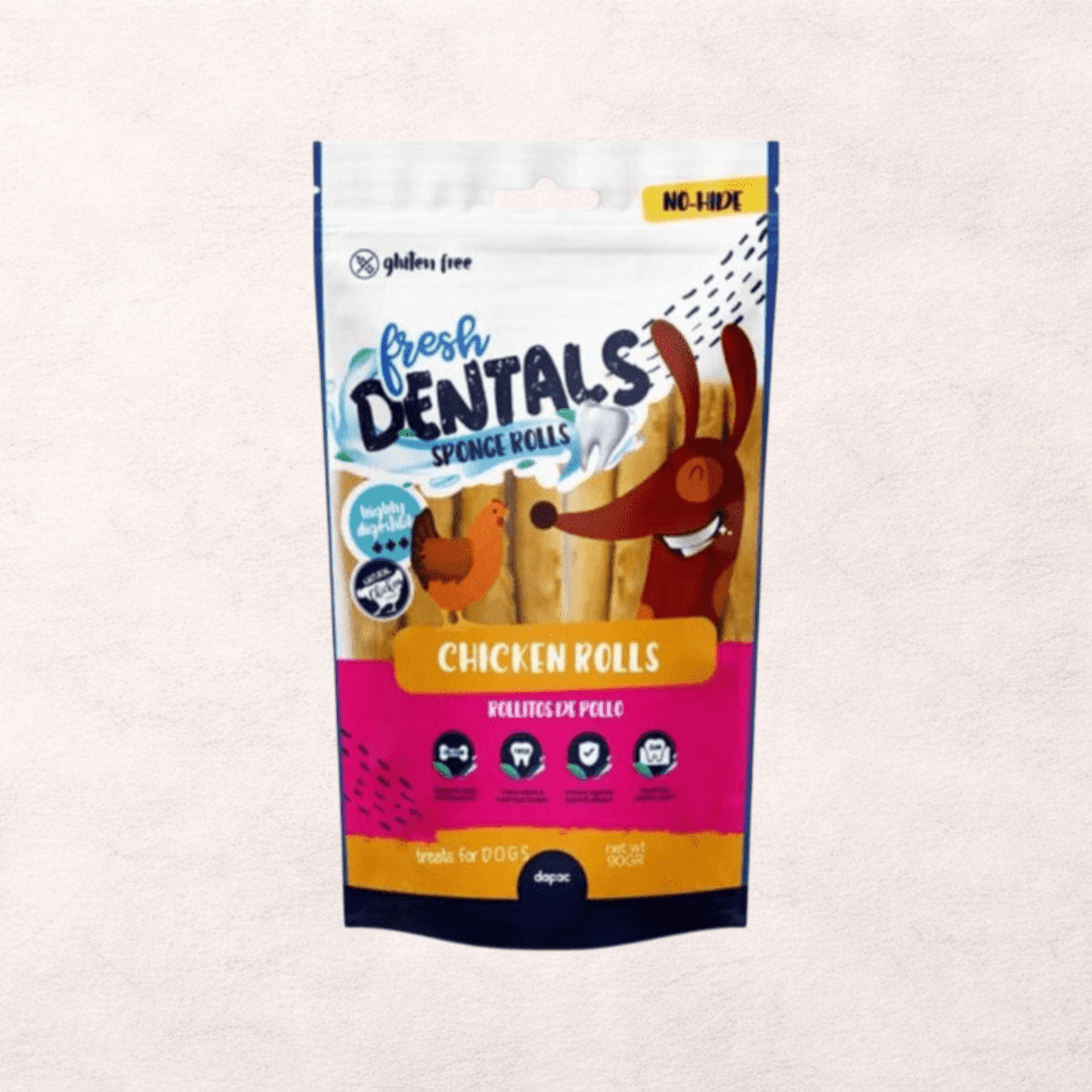 Fresh Dentals Rollitos Esponjosos de pollo - 1