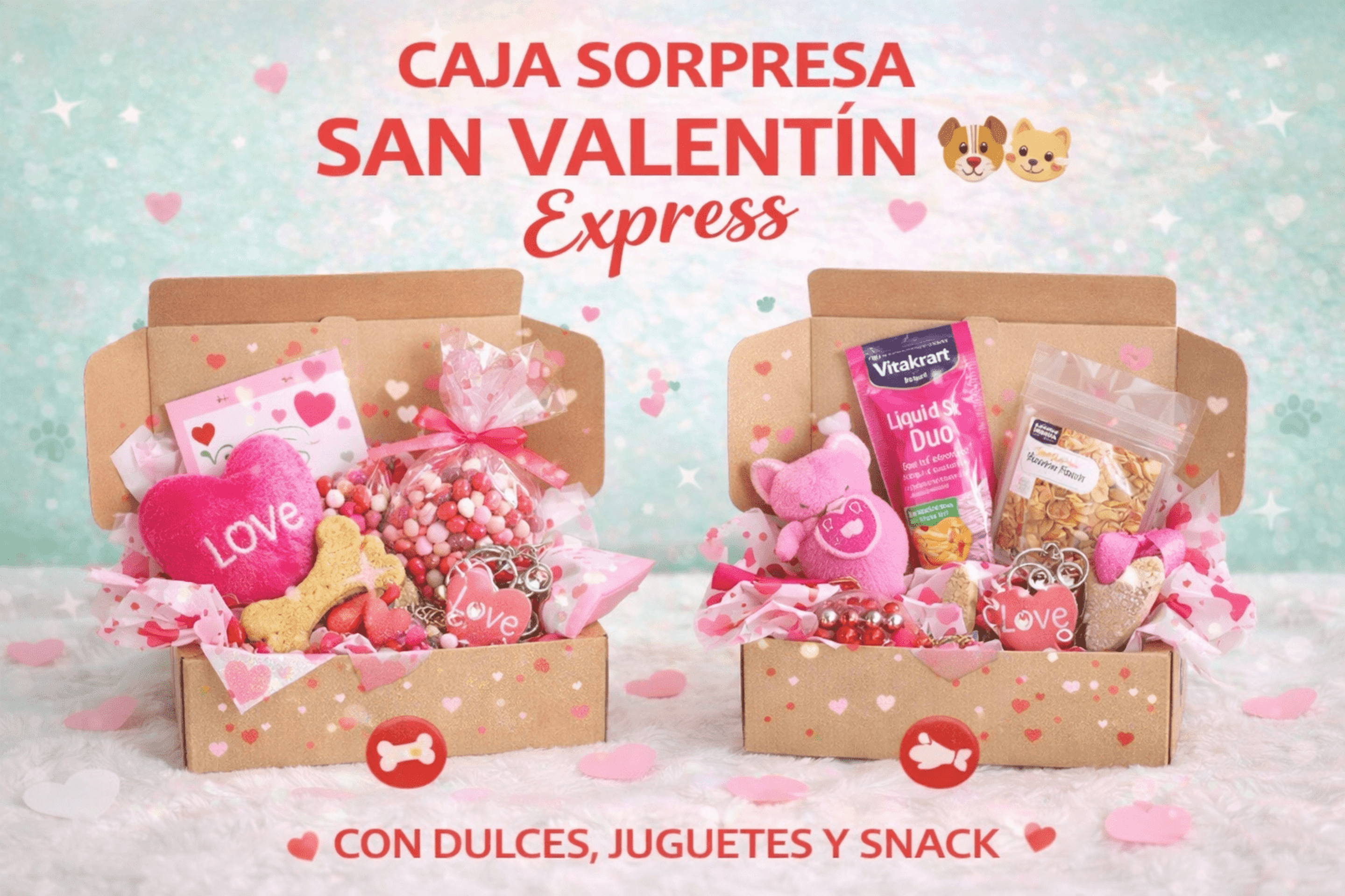 💘 Caja Sorpresa San Valentín Express 🐾 - 1