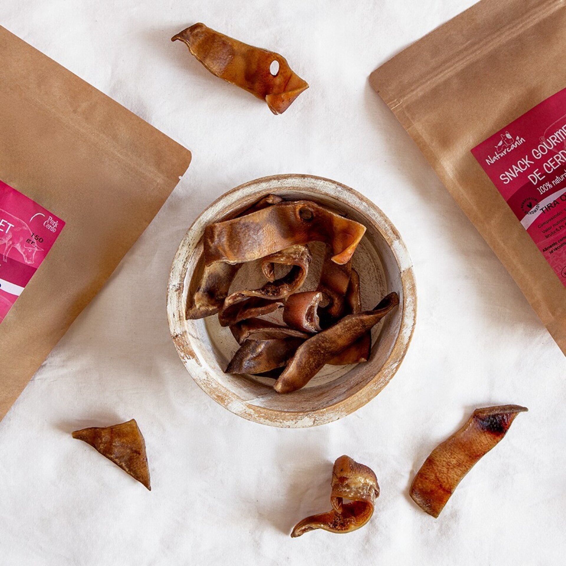 Snack Tira de Oreja de Cerdo - 1