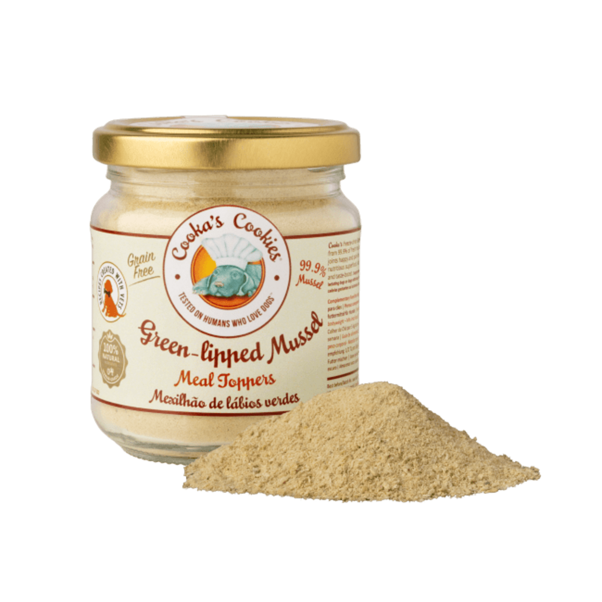 Cookas Cookies Mejillon de labio verde - 1