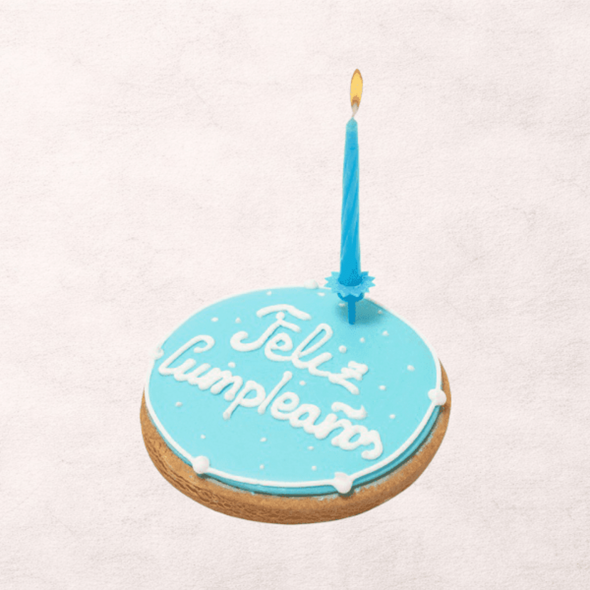 DOGGYEBAG TARTA DE CUMPLEAÑOS PARA PERRO AZUL - 120G - - 2